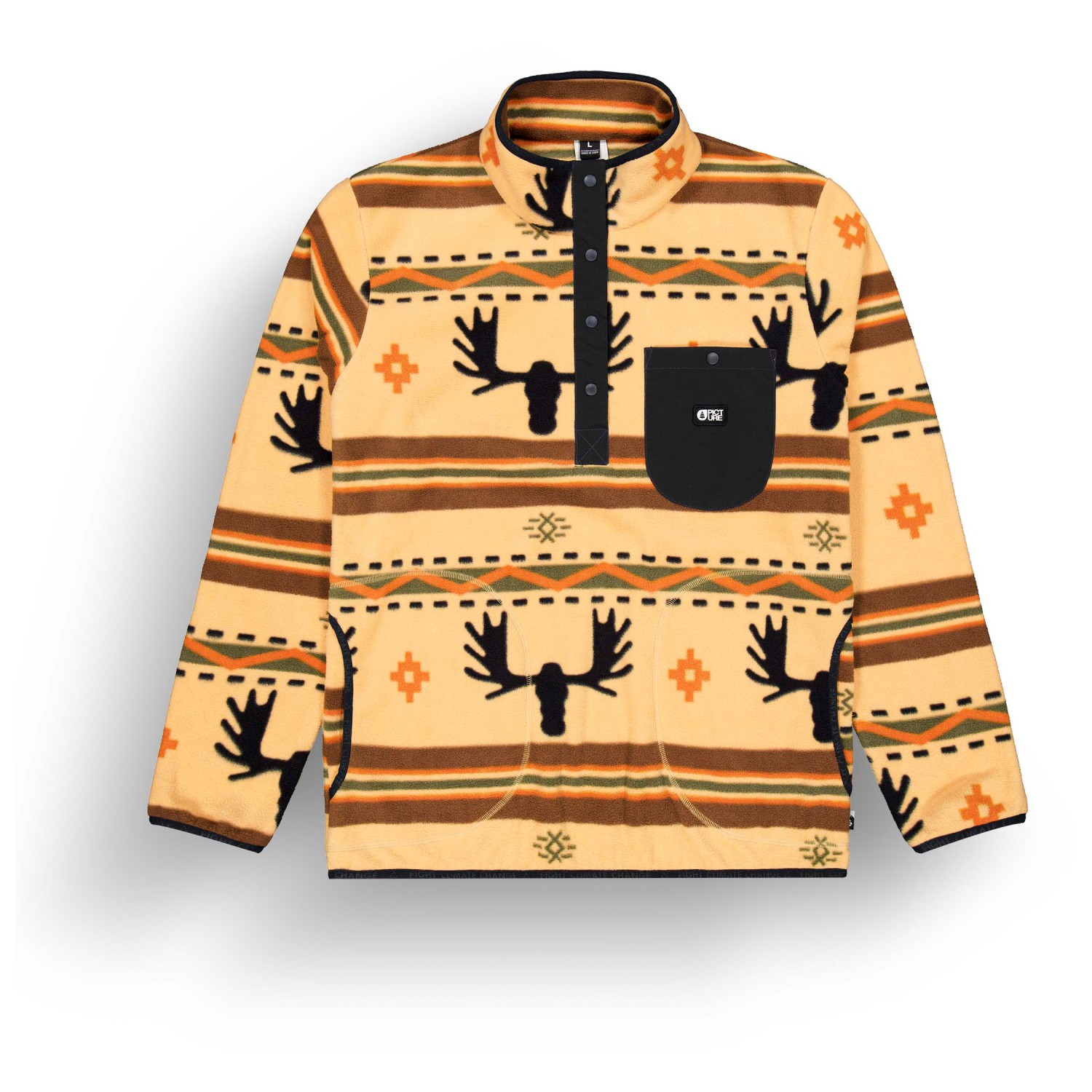Picture - Oravik 1/4 Fleece - Fleecepullover