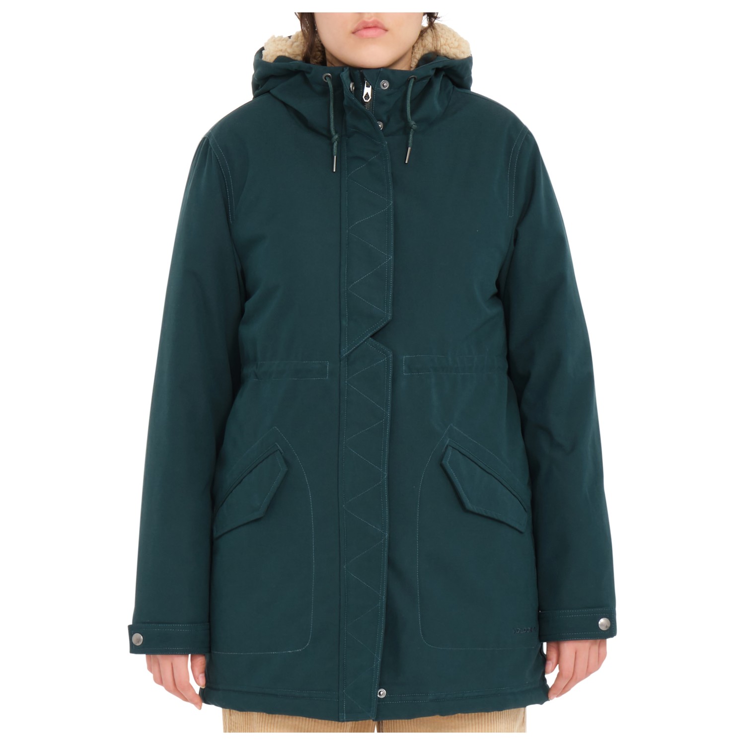 Volcom - Women's Less is More 5K Parka - Mantel