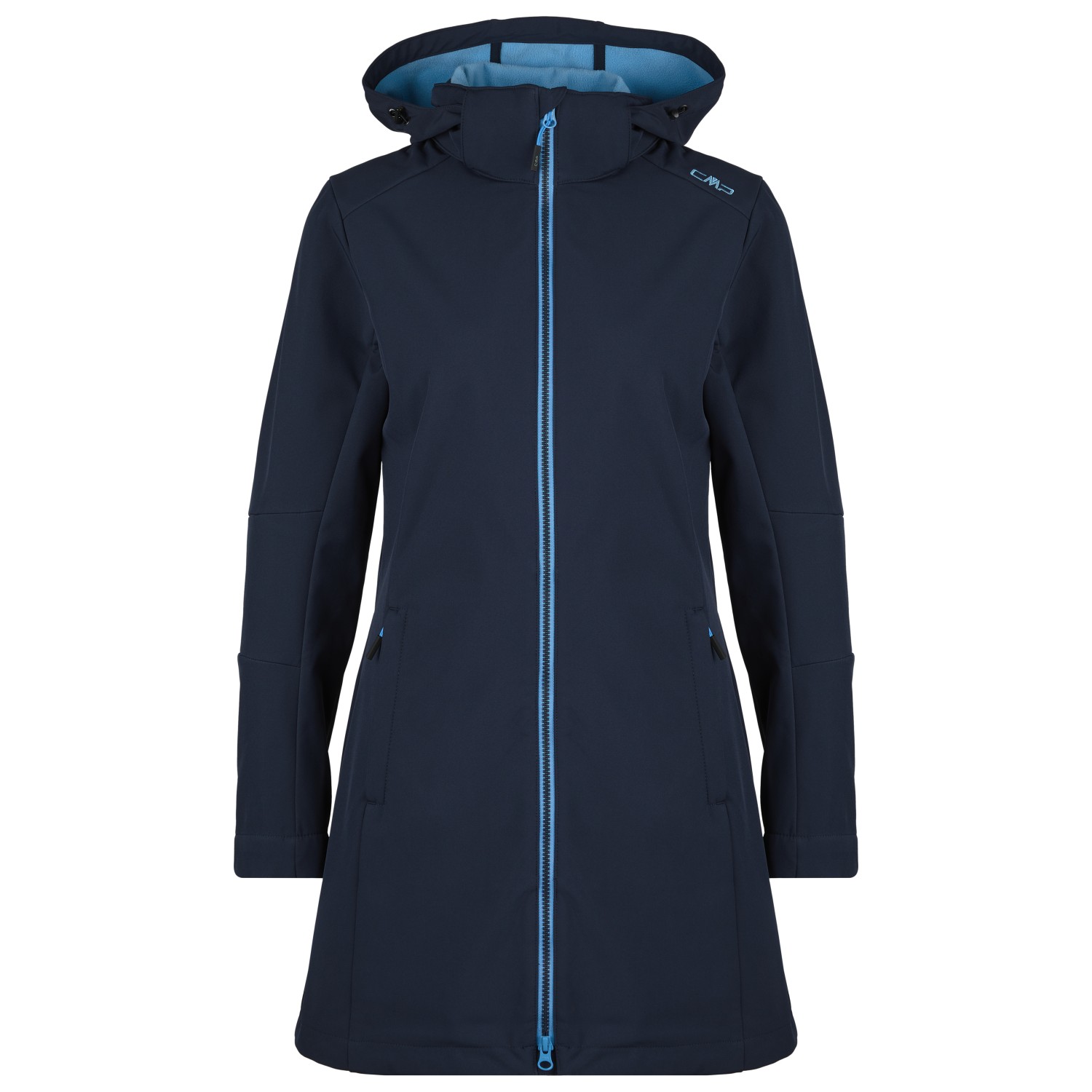 CMP - Women's Parka Zip Hood Softshell - Softshelljacke