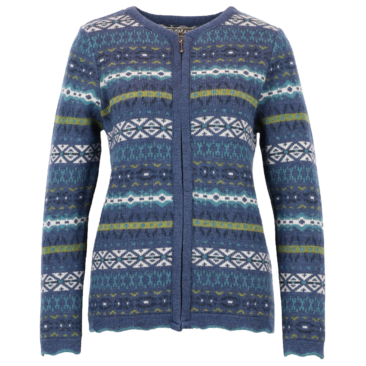 Flomax - Women's Jacke Reißverschluss Tami - Wolljacke