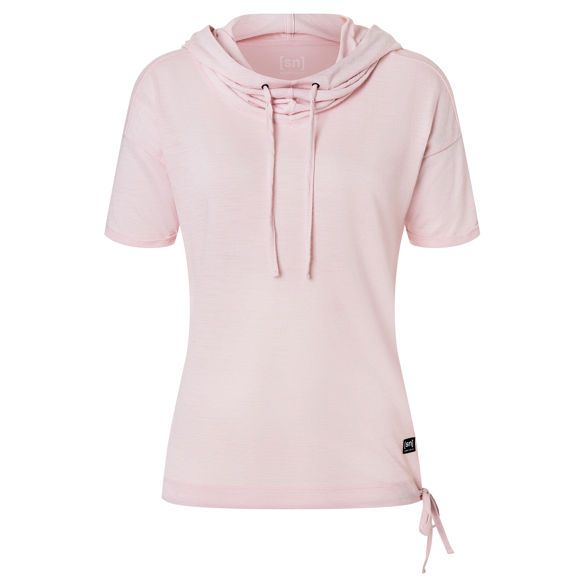 super.natural - Women's JustShort Hoodie - Merinoshirt