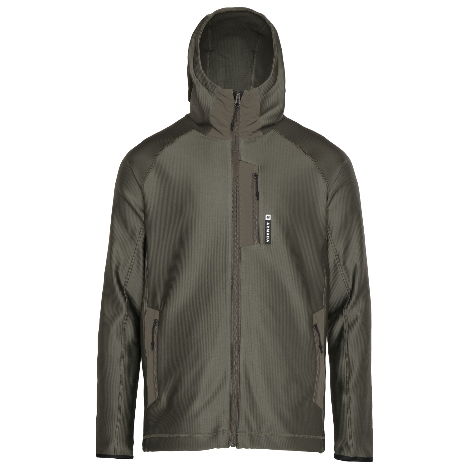 Armada - Tuckernot Grid Fleece - Fleecejacke