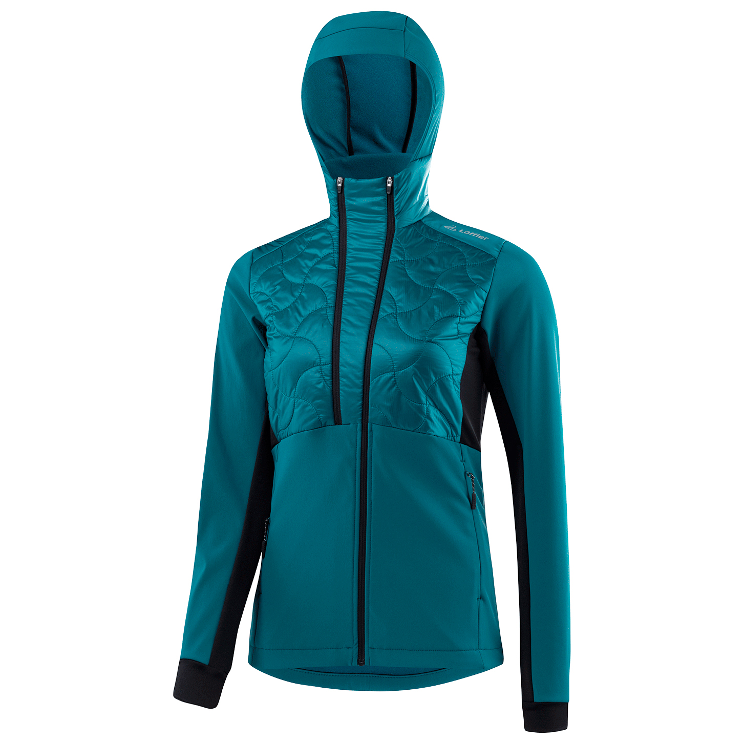 Löffler - Women's Hooded Hybridjacket Grace Primaloft60 - Langlaufjacke