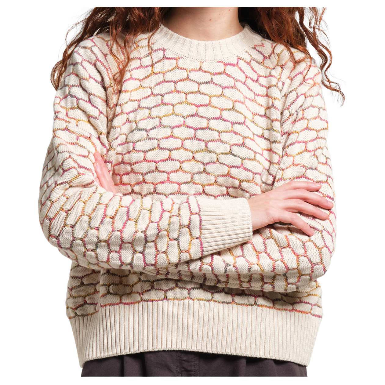 DEDICATED - Women's Sweater Husie Honey Comb - Pullover