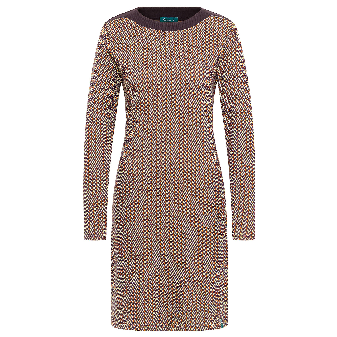 Tranquillo - Women's Strick-Kleid im Retro-Look - Kleid