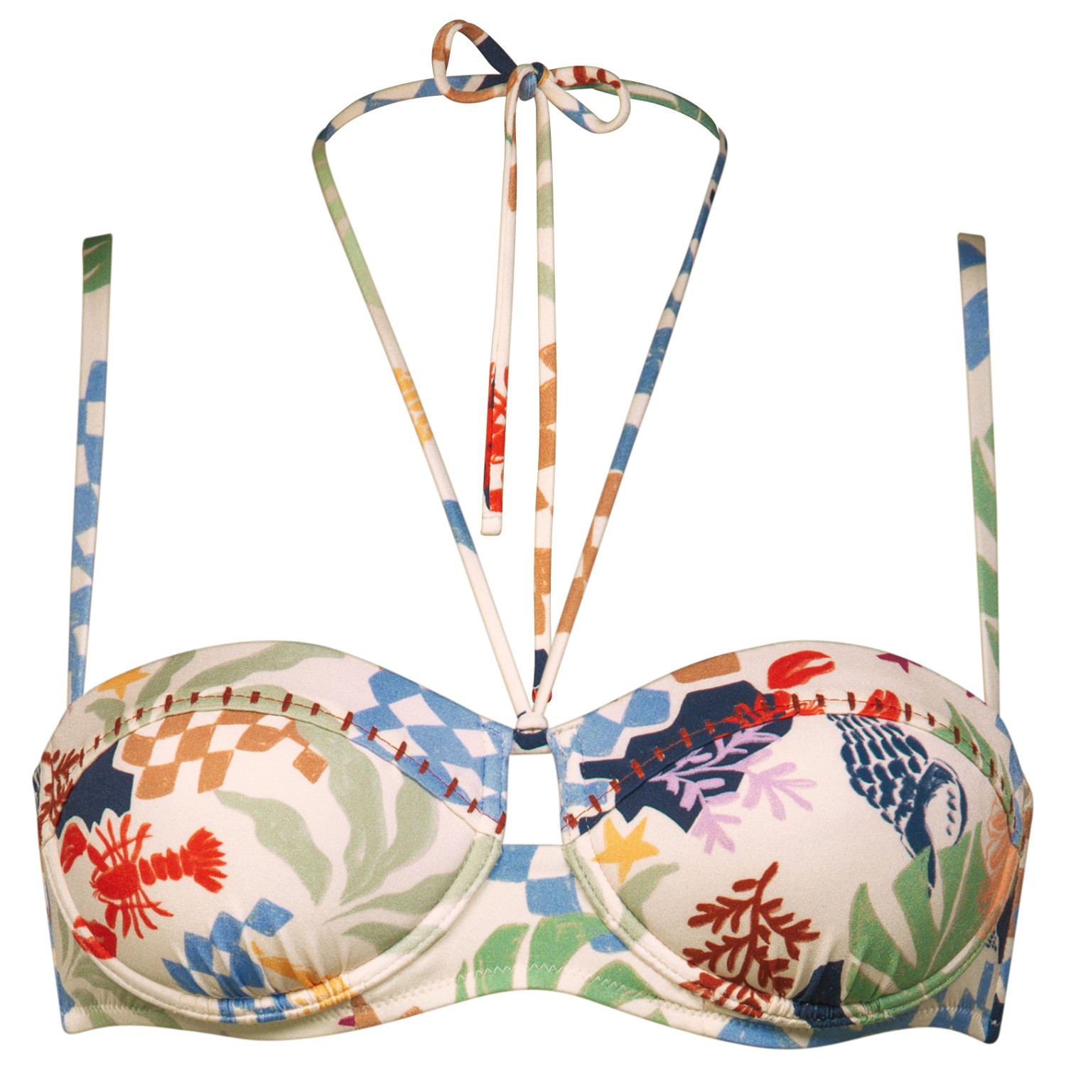 Watercult - Women's Seaside Tales Bikini Top 7132 - Bikini-Top