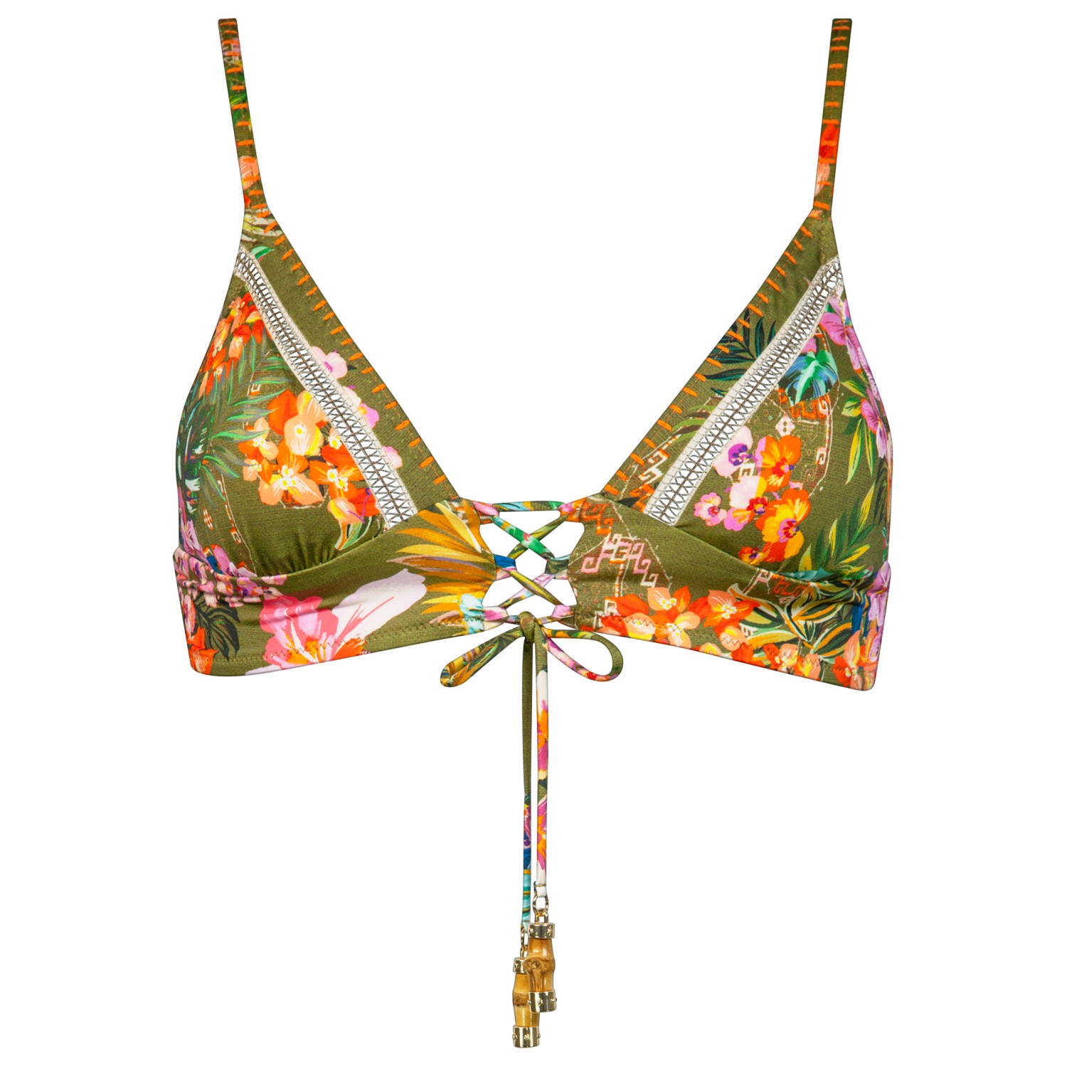 Watercult - Women's Sunset Florals Bikini Top 7033 - Bikini-Top