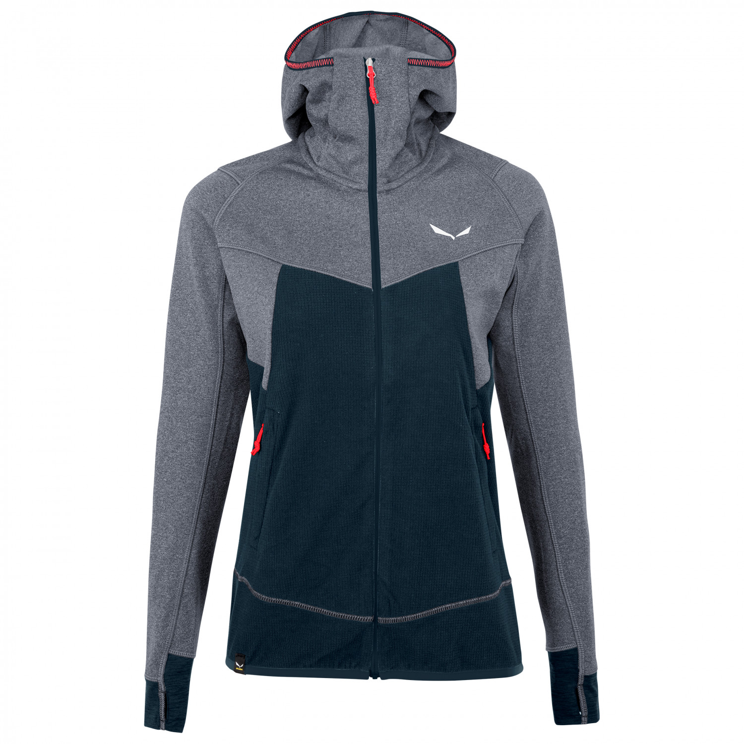 Salewa - Women's Puez Hybrid Polarlite Fullzip - Fleecejacke