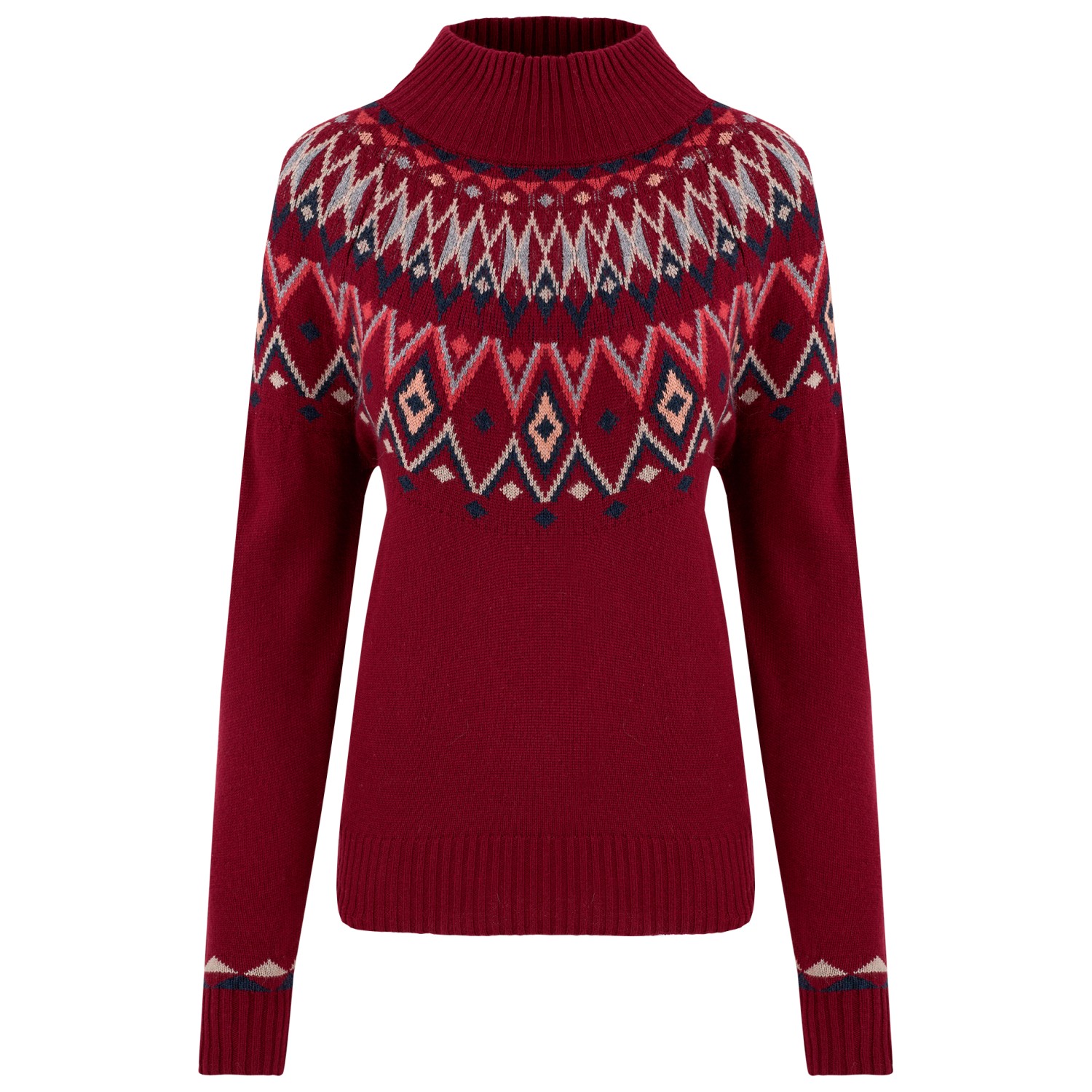 Sherpa - Women's Indu Eco Mock Neck - Wollpullover