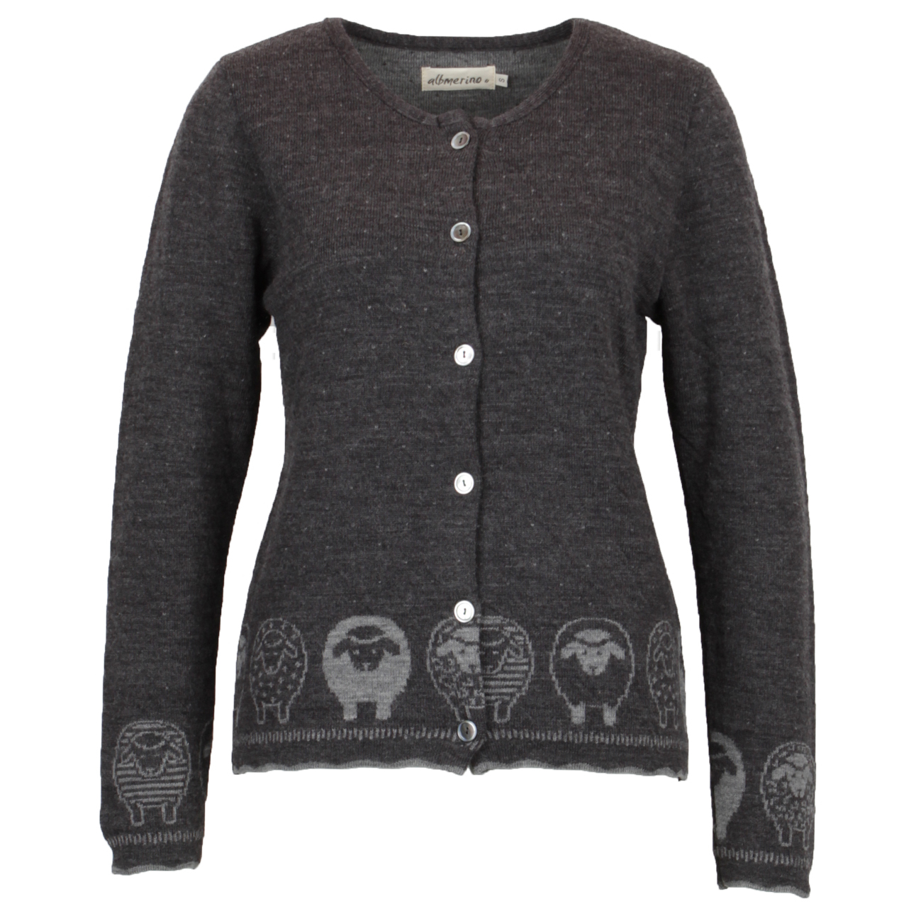 Albmerino - Women's Strickjacke Schäfle - Wolljacke