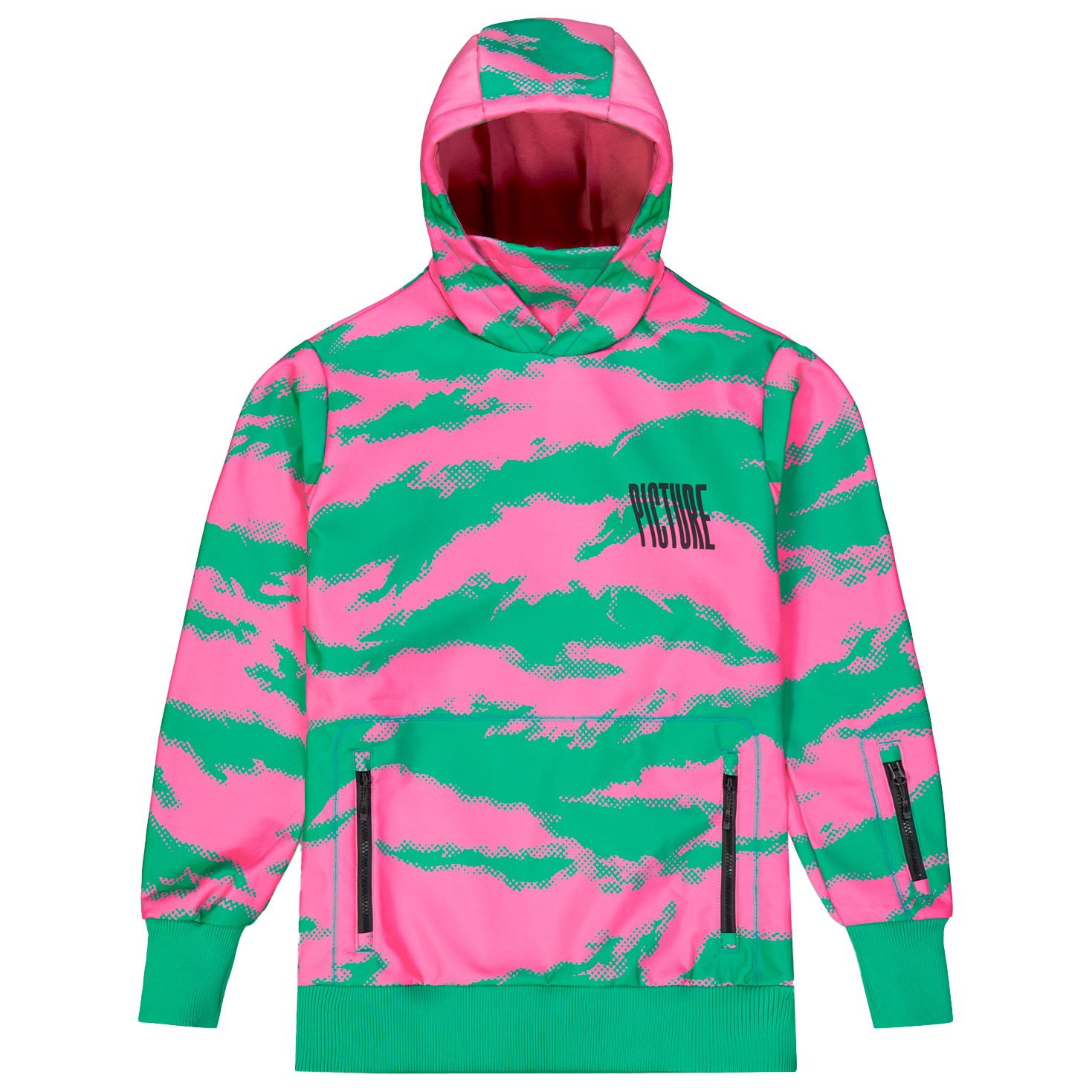 Picture - Parker Printed Jacket - Softshellpullover Picture - Parker Printed Jacket - Softshellpullover