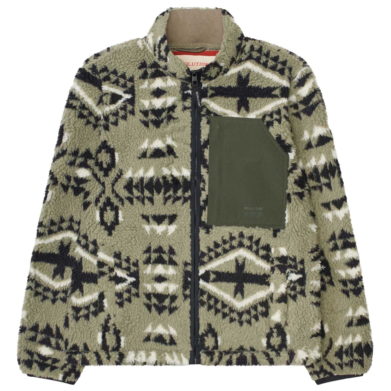 Revolution - Printed Pocket Teddy - Fleecejacke Revolution - Printed Pocket Teddy - Fleecejacke