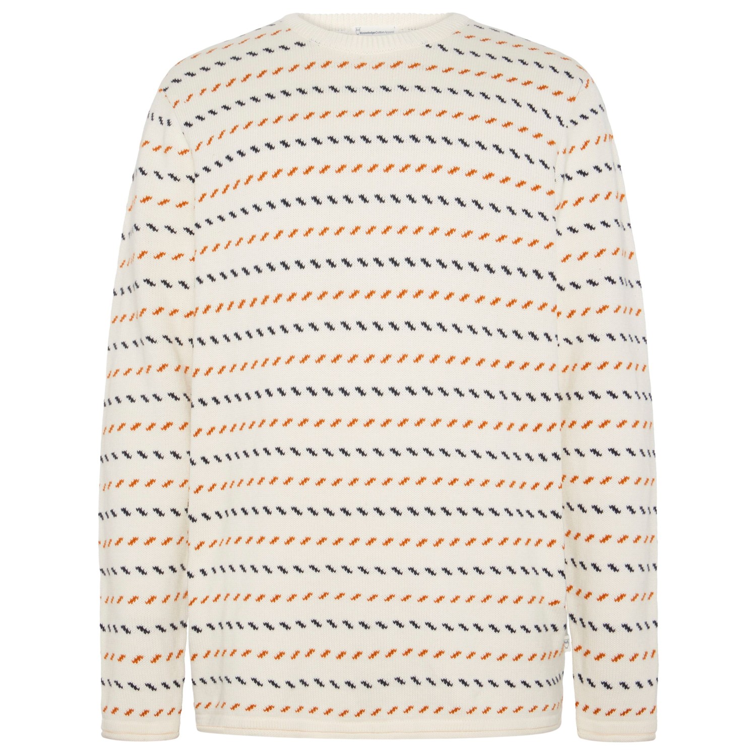 KnowledgeCotton Apparel - Jacquard Crew Neck Knit - Wollpullover KnowledgeCotton Apparel - Jacquard Crew Neck Knit - Wollpullover