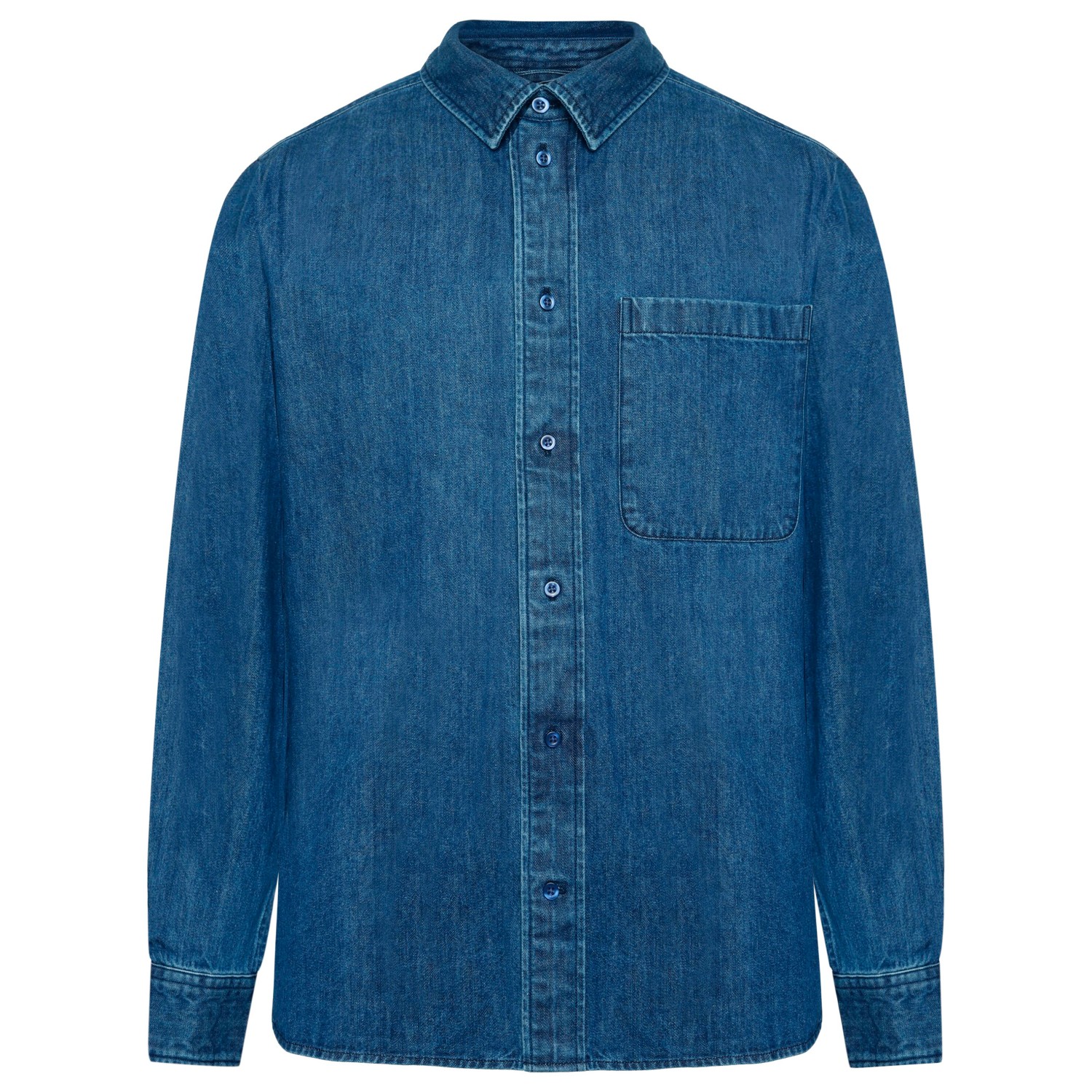 KnowledgeCotton Apparel - Loose Denim Shirt - Hemd KnowledgeCotton Apparel - Loose Denim Shirt - Hemd