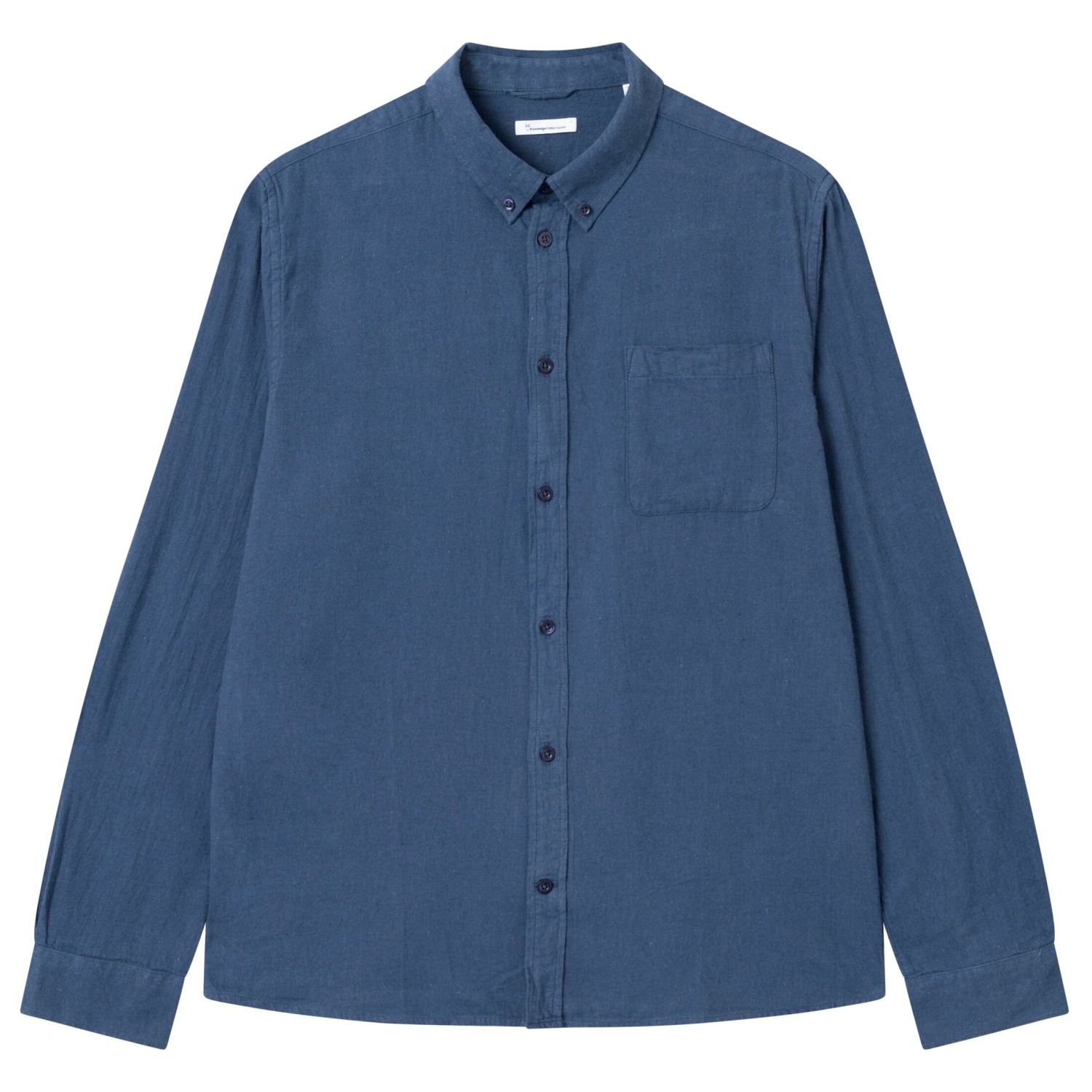 KnowledgeCotton Apparel - Regular Fit Melangé Flannel Shirt - Hemd KnowledgeCotton Apparel - Regular Fit Melangé Flannel Shirt - Hemd