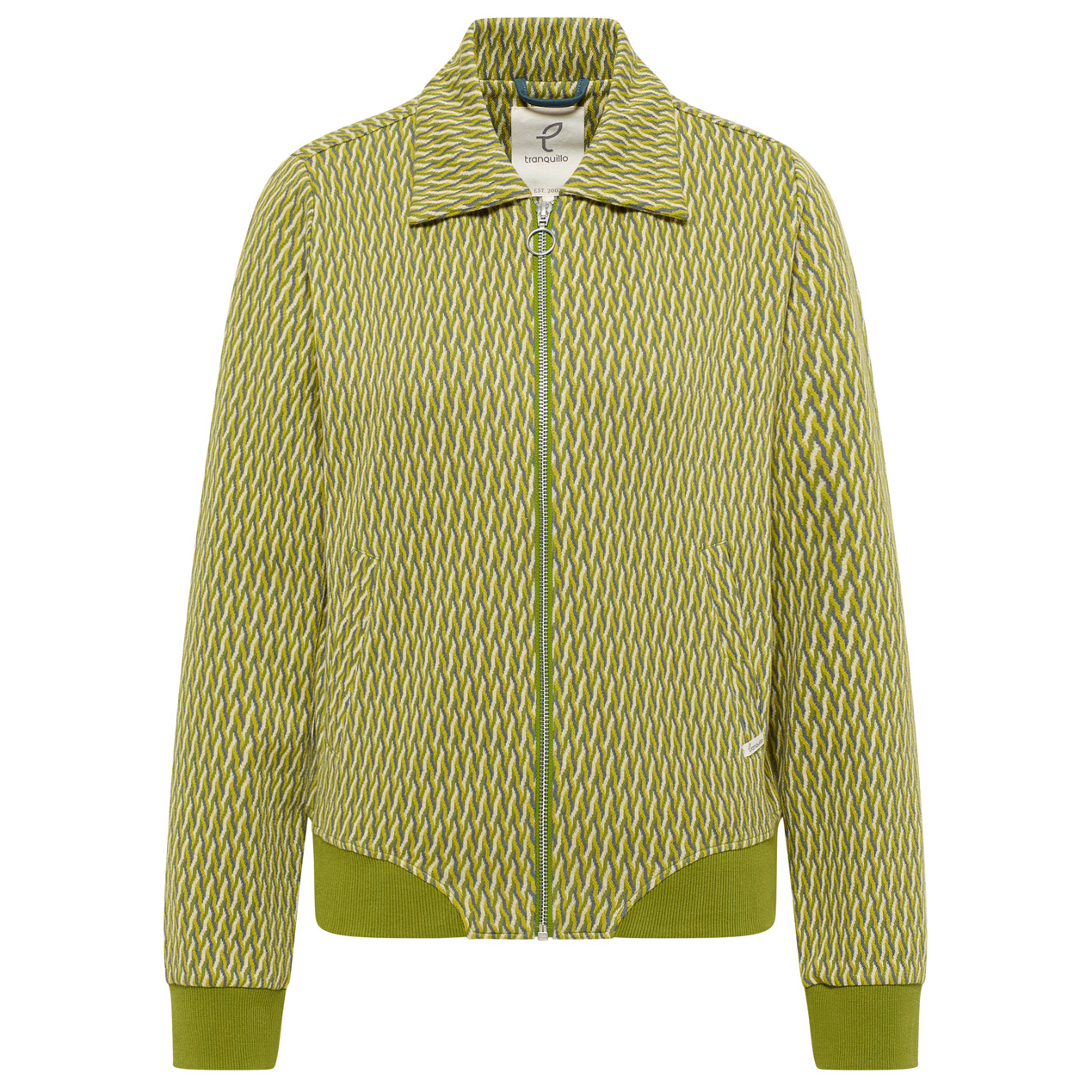 Tranquillo - Women's Gestrickte Jacke im Retro-Look - Freizeitjacke Tranquillo - Women's Gestrickte Jacke im Retro-Look - Freizeitjacke