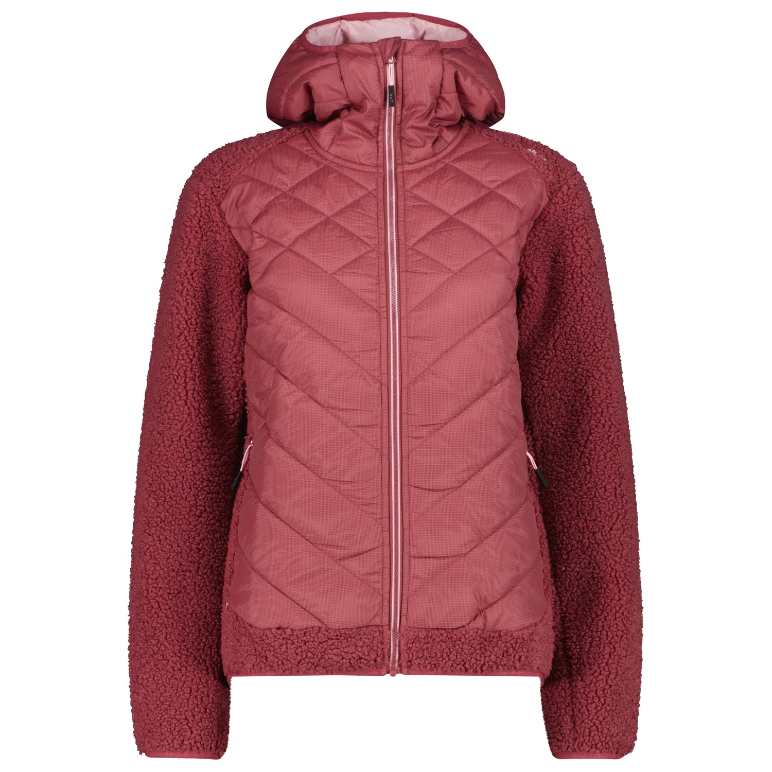 CMP - Women's Jacket Hybrid Fix Hood - Fleecejacke CMP - Women's Jacket Hybrid Fix Hood - Fleecejacke