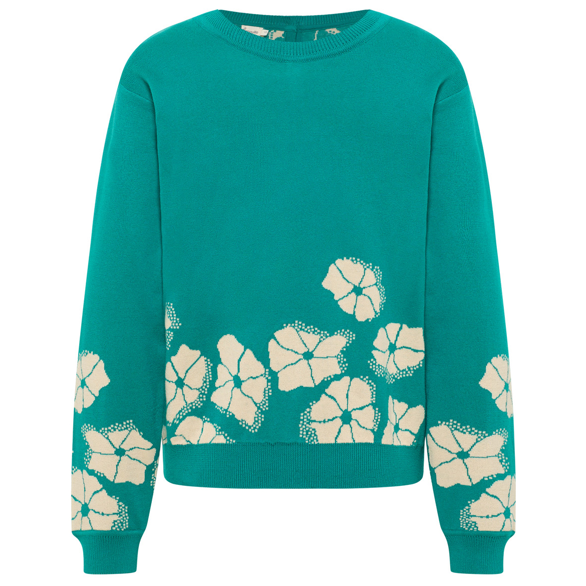 Tranquillo - Women's Lockerer Jaquard-Pullover - Pullover Tranquillo - Women's Lockerer Jaquard-Pullover - Pullover