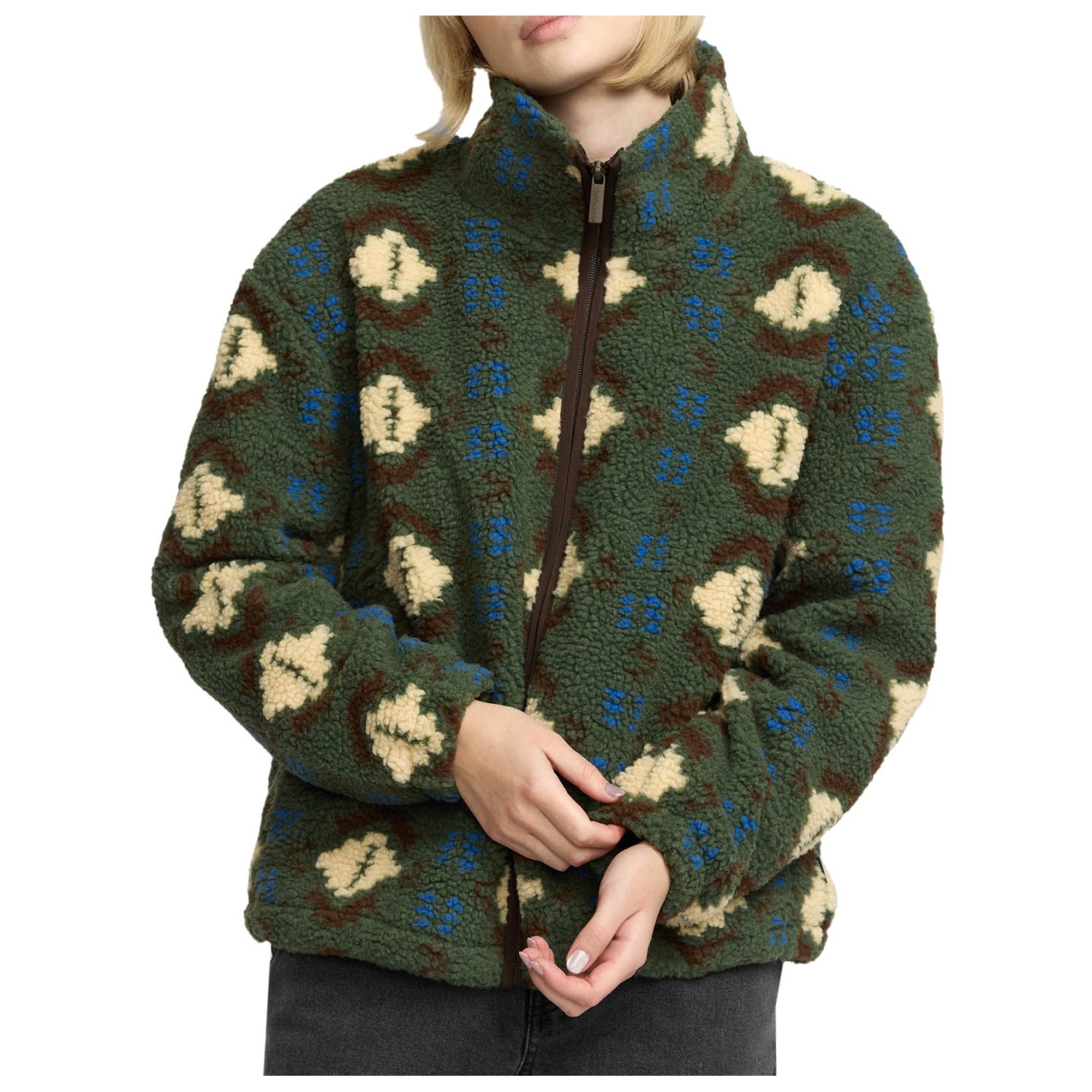 Selfhood - Women's Printed Teddy - Fleecejacke Selfhood - Women's Printed Teddy - Fleecejacke