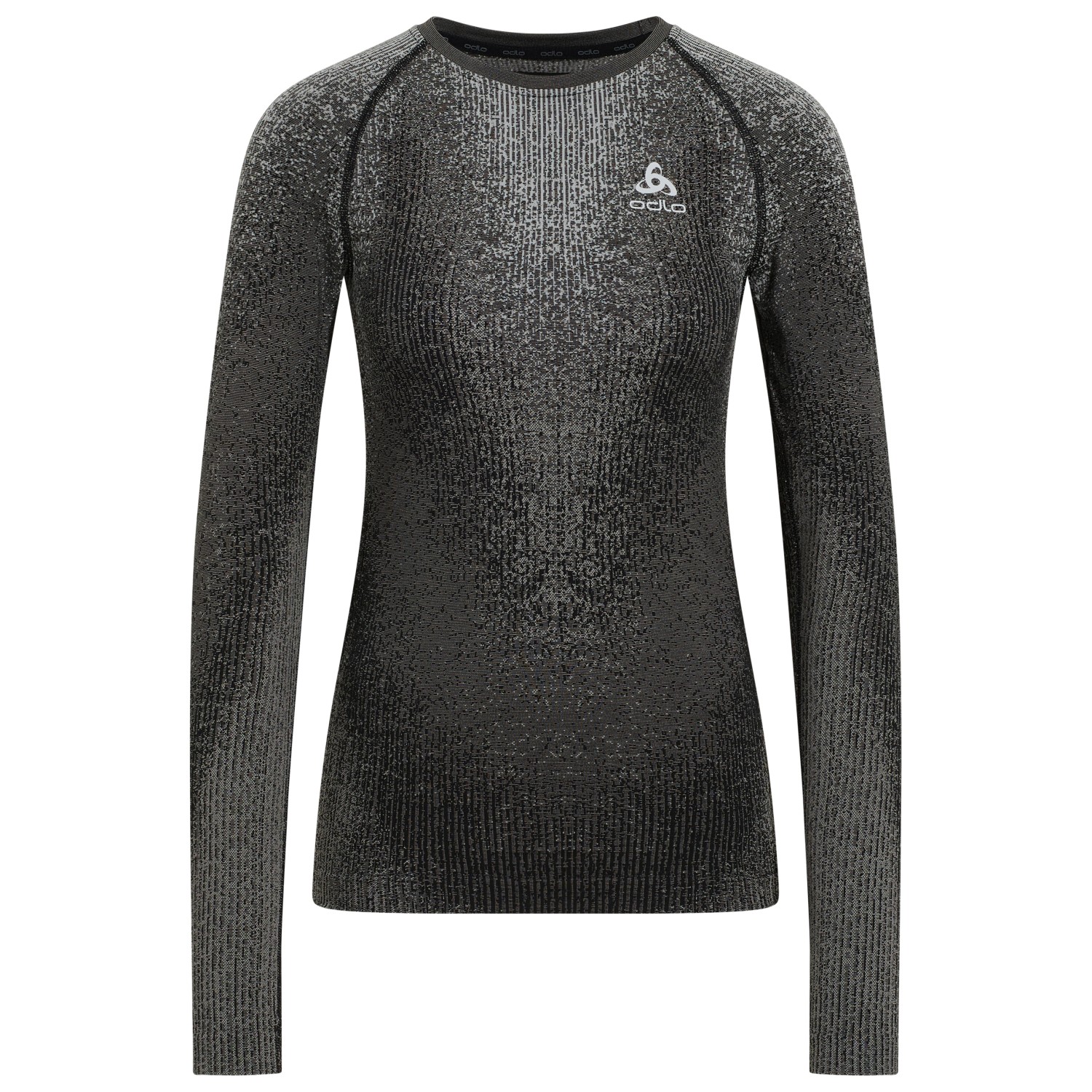 Odlo - Women's BL Top Crew Neck L/S Perf. Warm Blackcomb - Kunstfaserunterwäsche Odlo - Women's BL Top Crew Neck L/S Perf. Warm Blackcomb - Kunstfaserunterwäsche