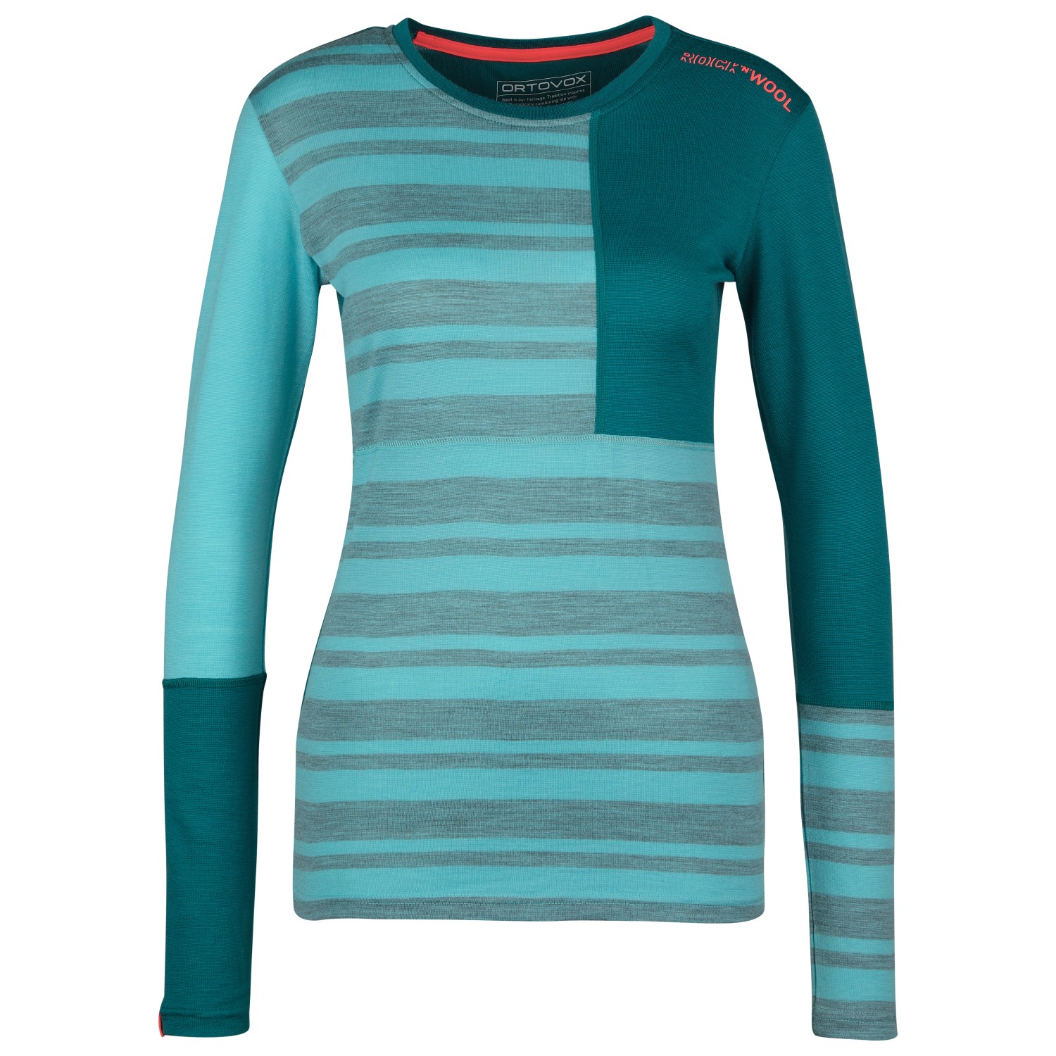 Ortovox - Women's 185 Rock'N'Wool Long Sleeve - Merinounterwäsche Ortovox - Women's 185 Rock'N'Wool Long Sleeve - Merinounterwäsche