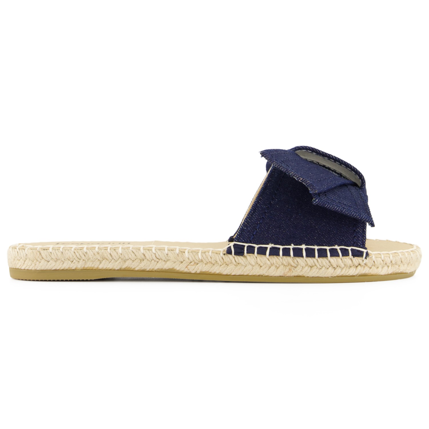 Espadrij - Women's Plage Bow Jeans - Sandalen Espadrij - Women's Plage Bow Jeans - Sandalen