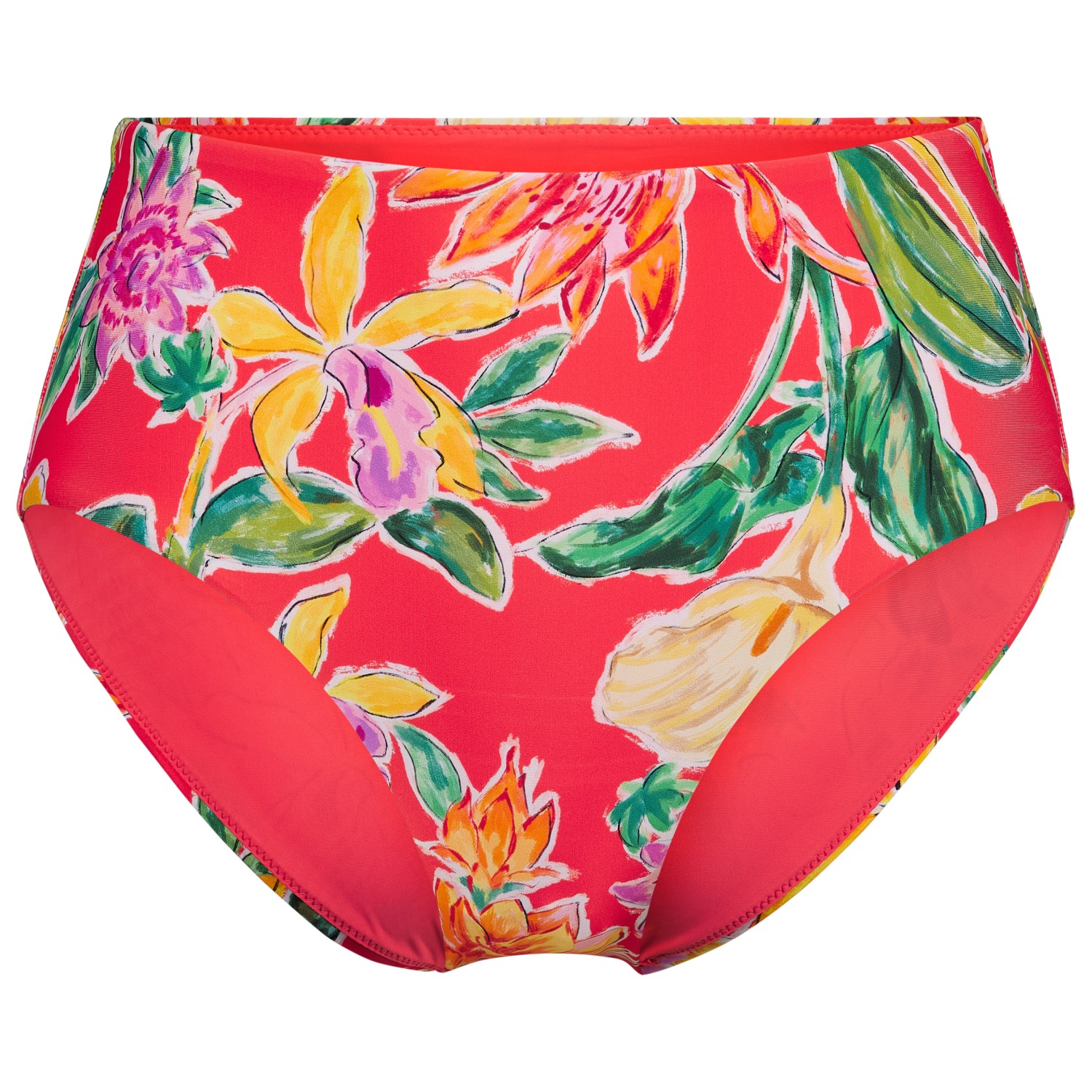 Seafolly - Women's Hothouseflowers High Waisted Pant - Bikini-Bottom Seafolly - Women's Hothouseflowers High Waisted Pant - Bikini-Bottom