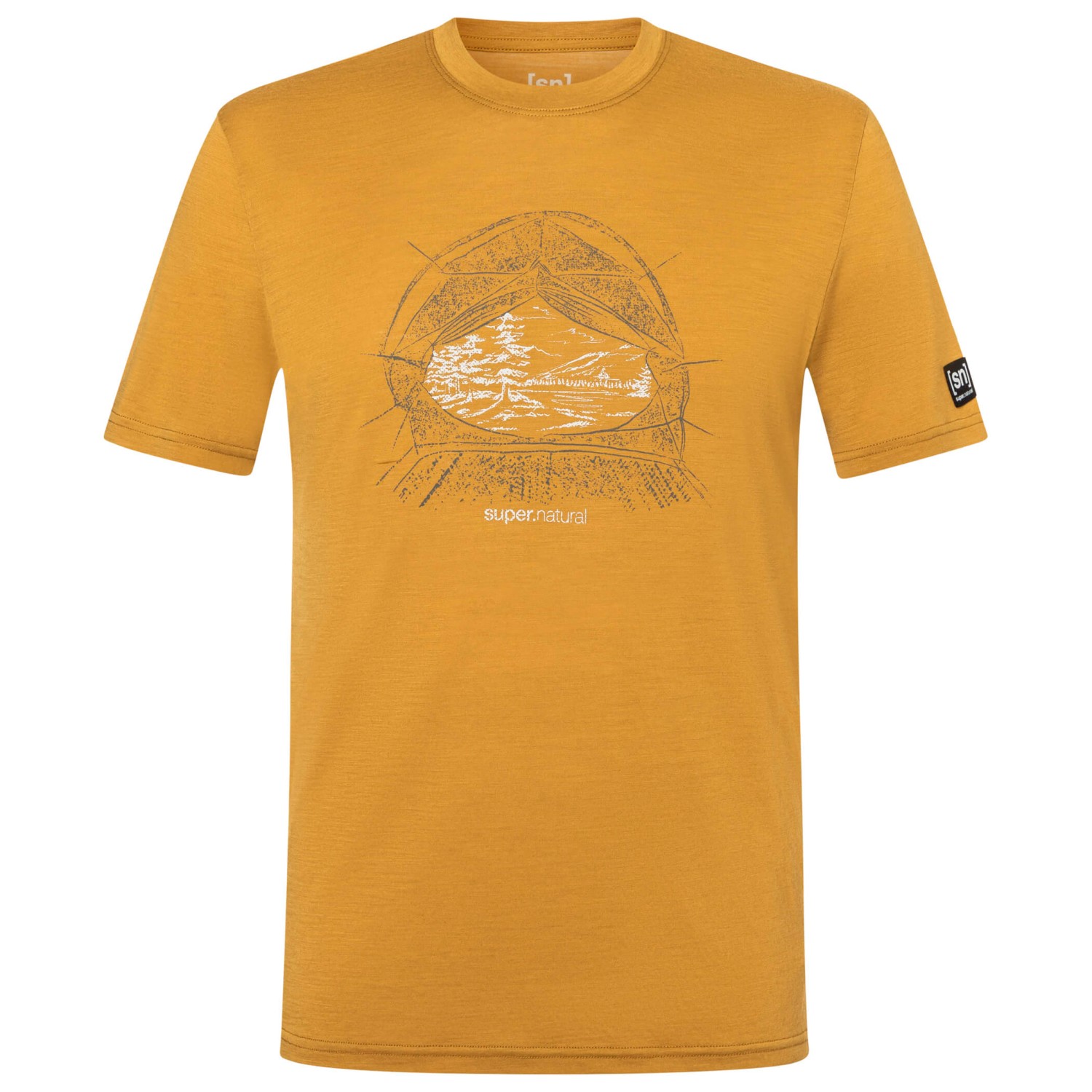 super.natural - Tent View Tee - Merinoshirt super.natural - Tent View Tee - Merinoshirt
