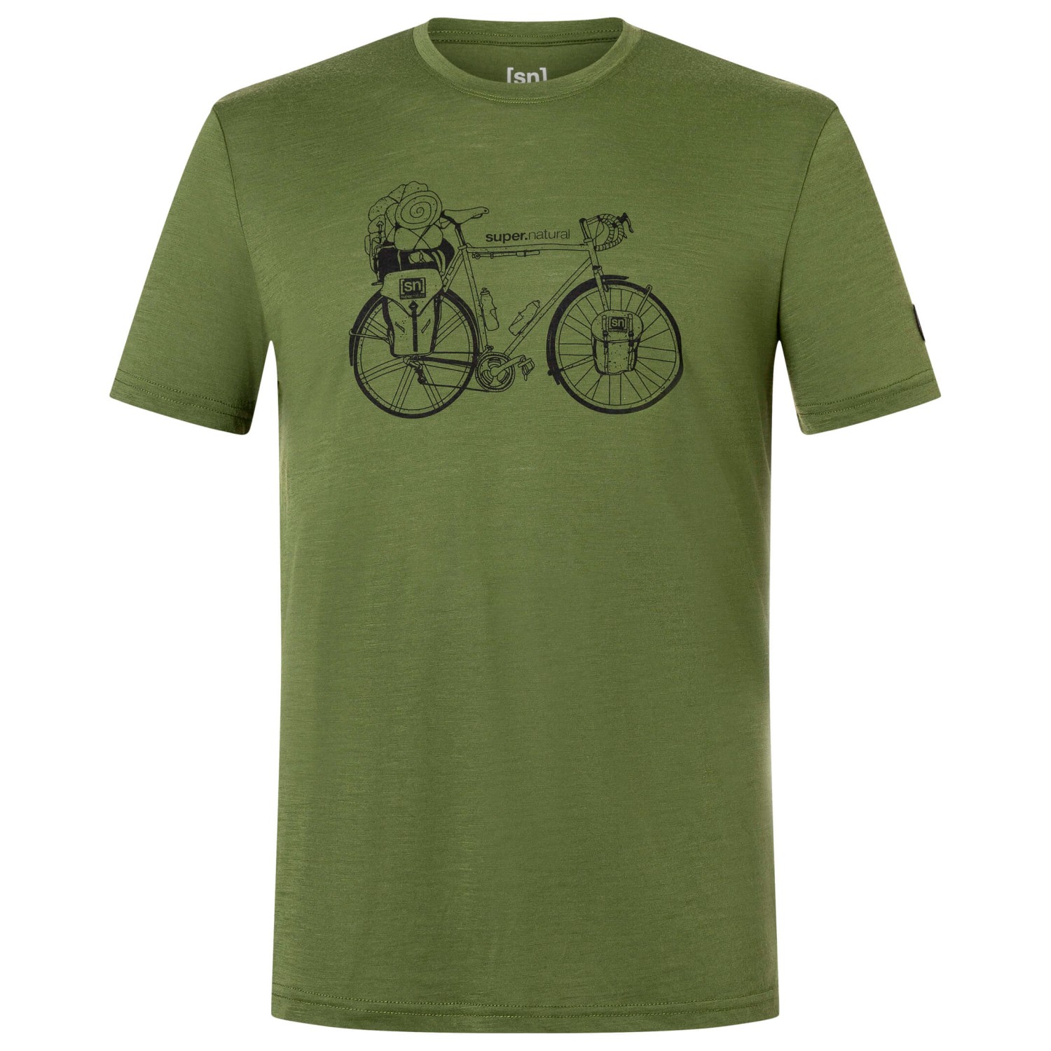 super.natural - Wander Wheel Tee - Merinoshirt super.natural - Wander Wheel Tee - Merinoshirt