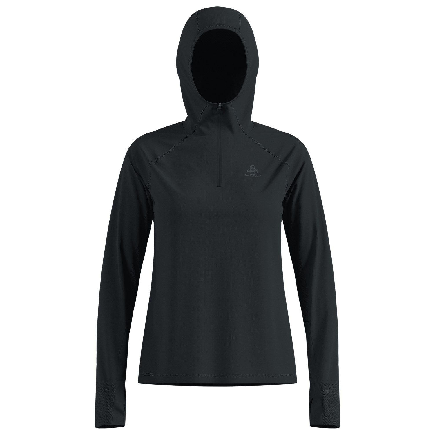 Odlo - Women's Mid Layer Hoody X-Alp - Laufshirt Odlo - Women's Mid Layer Hoody X-Alp - Laufshirt
