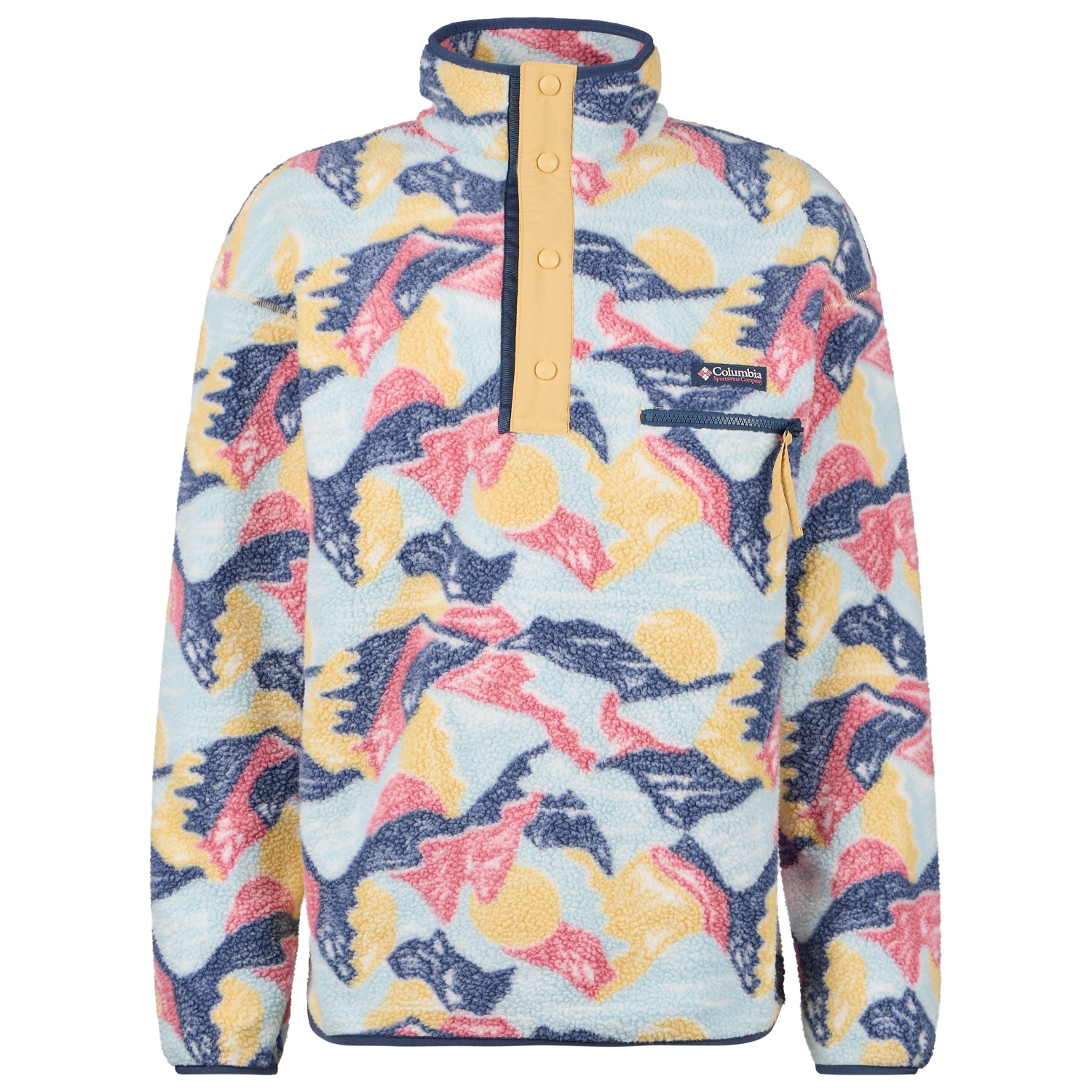 Columbia - Helvetia II Printed Half Snap Fleece - Fleecepullover