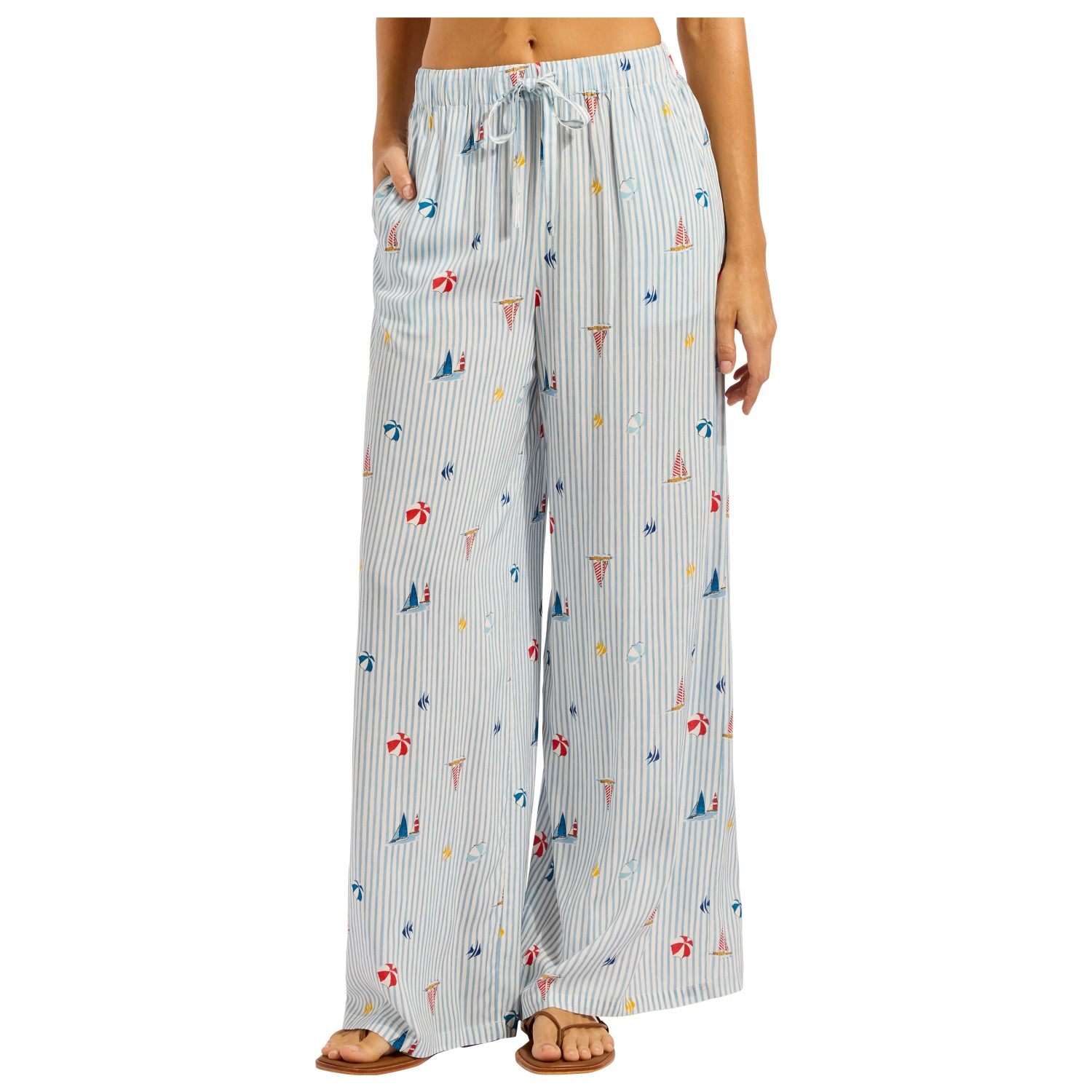 Seafolly - Beach Club Wide Leg Pant - Freizeithose Seafolly - Beach Club Wide Leg Pant - Freizeithose