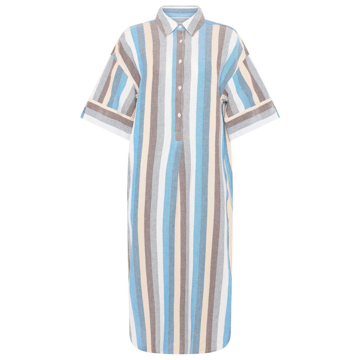 KnowledgeCotton Apparel - Women's Organic Cotton Shirt Dress - Kleid