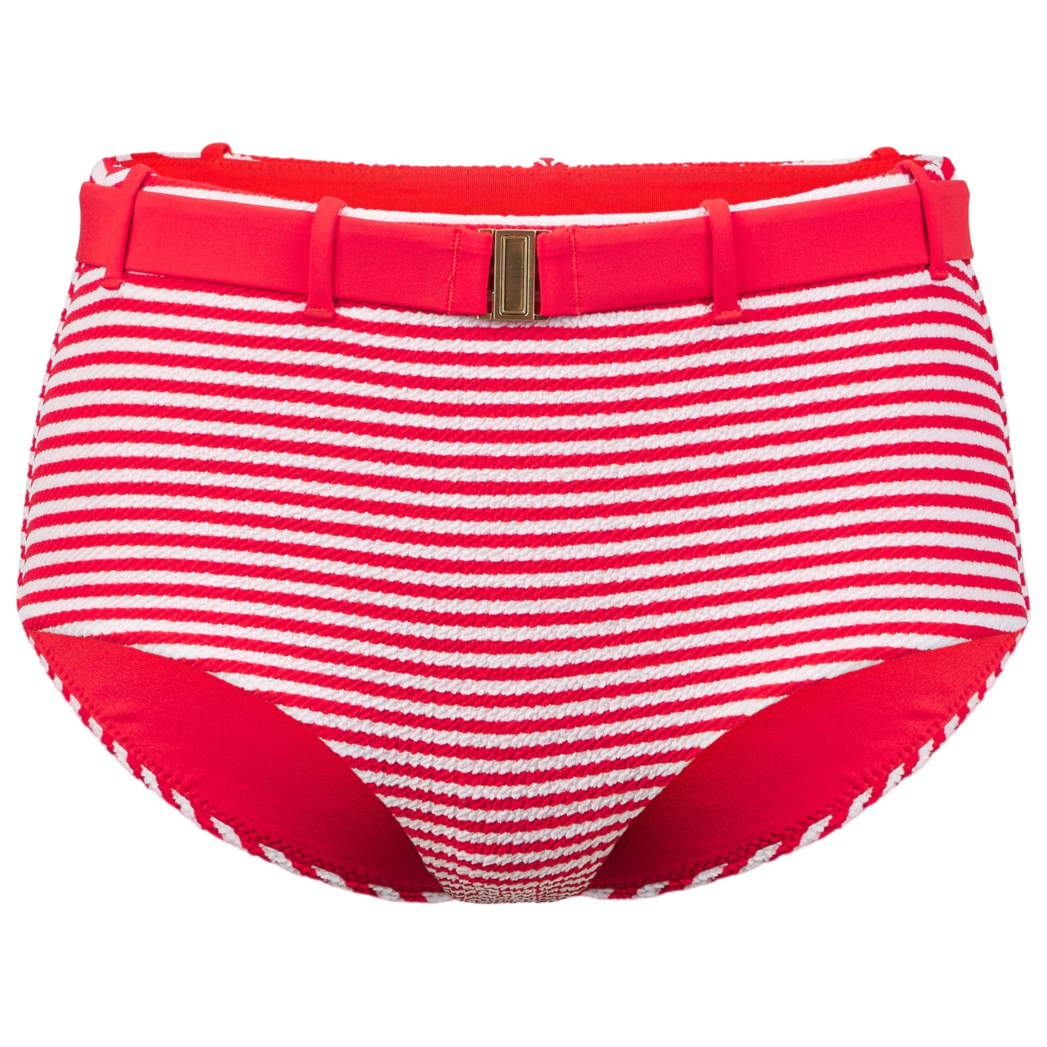 Seafolly - Clubhouse Belted Hollywood Hipster - Bikini-Bottom Seafolly - Clubhouse Belted Hollywood Hipster - Bikini-Bottom