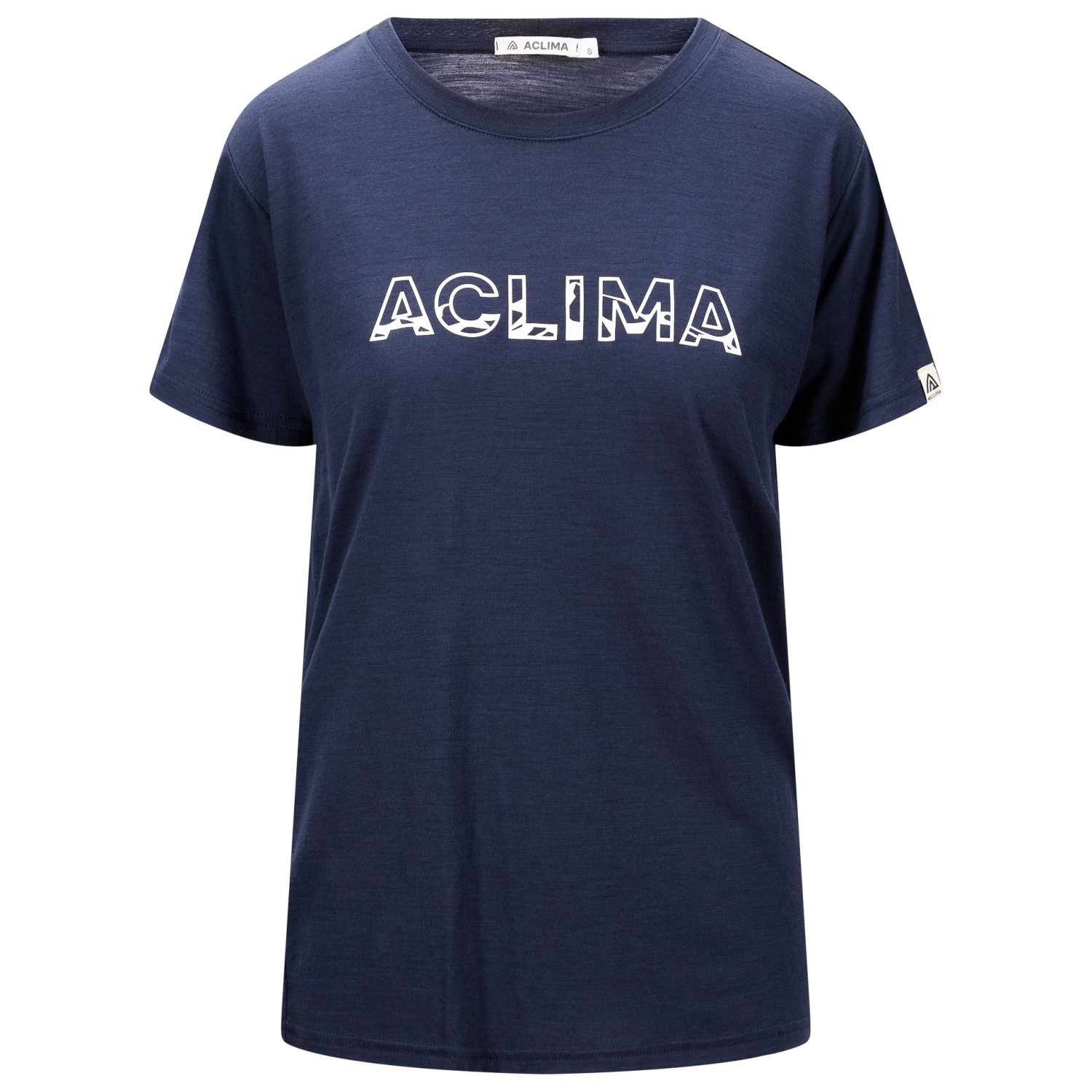 Aclima - Women's Lightwool Tee Logo - Merinoshirt