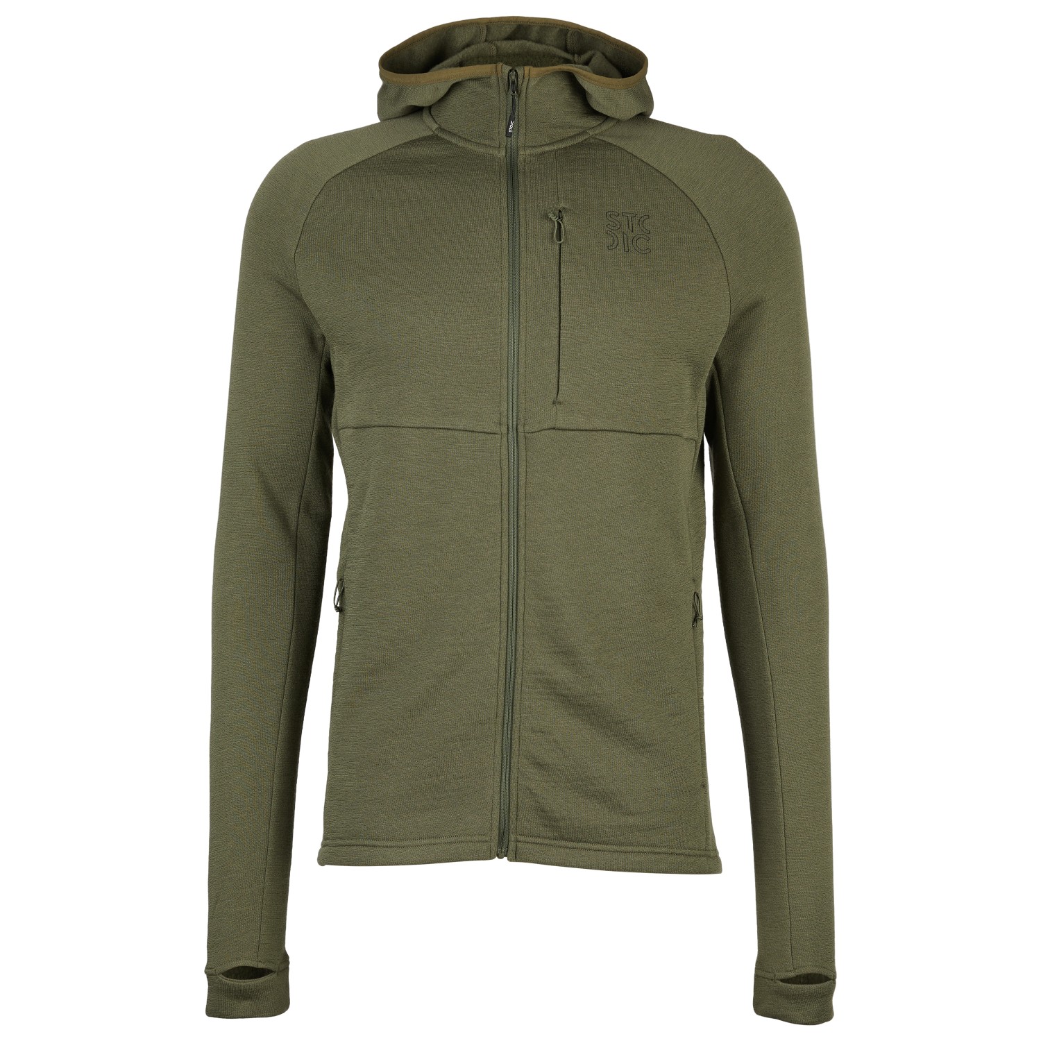 Stoic - MerinoFleece240 StorforsSt. Zip Hoody - Merinohoodie