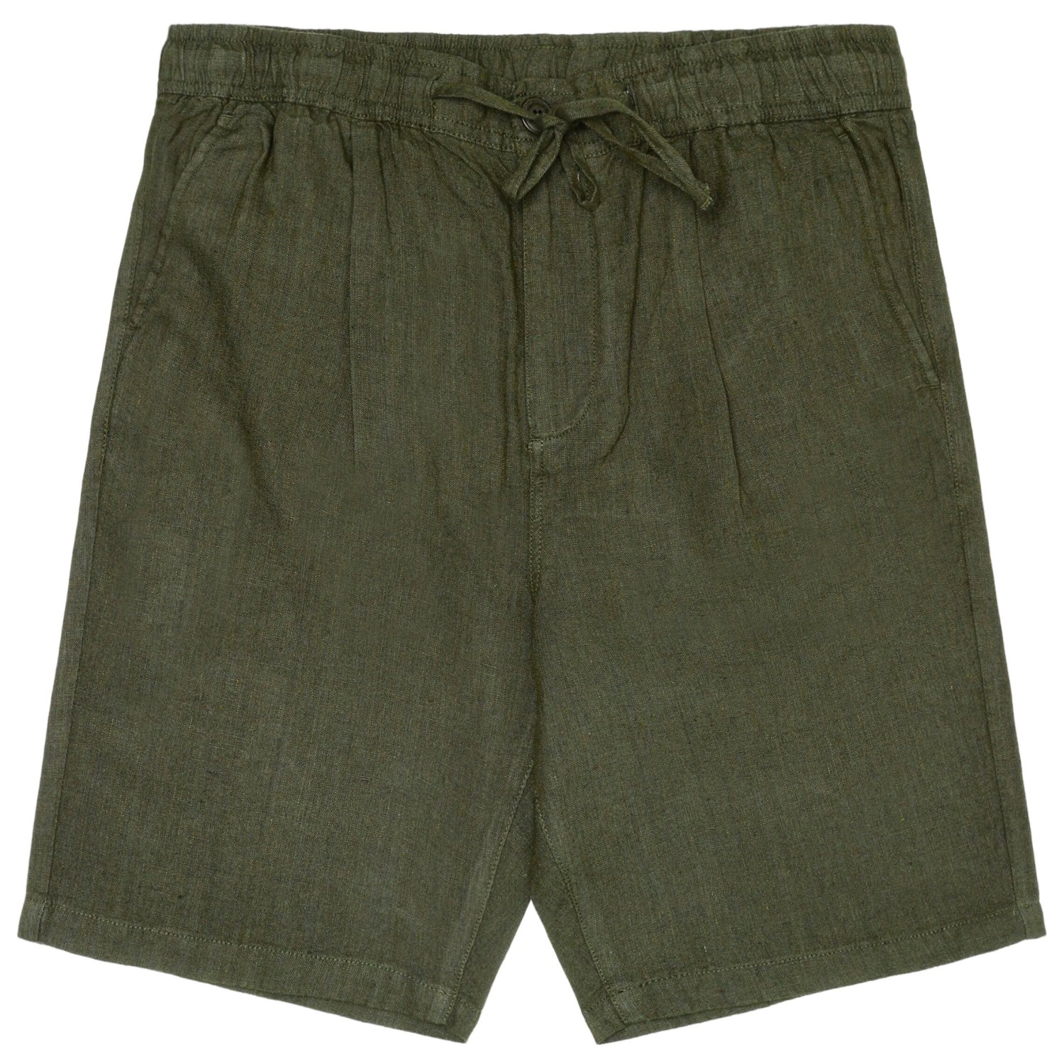 KnowledgeCotton Apparel - Fig Loose Linen Shorts - Shorts KnowledgeCotton Apparel - Fig Loose Linen Shorts - Shorts