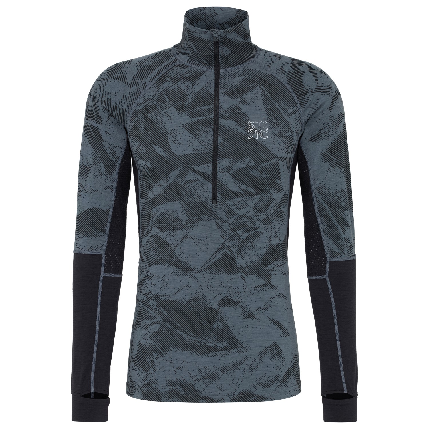 Stoic - MerinoMesh150 SadjemSt. L/S Half Zip - Merinounterwäsche