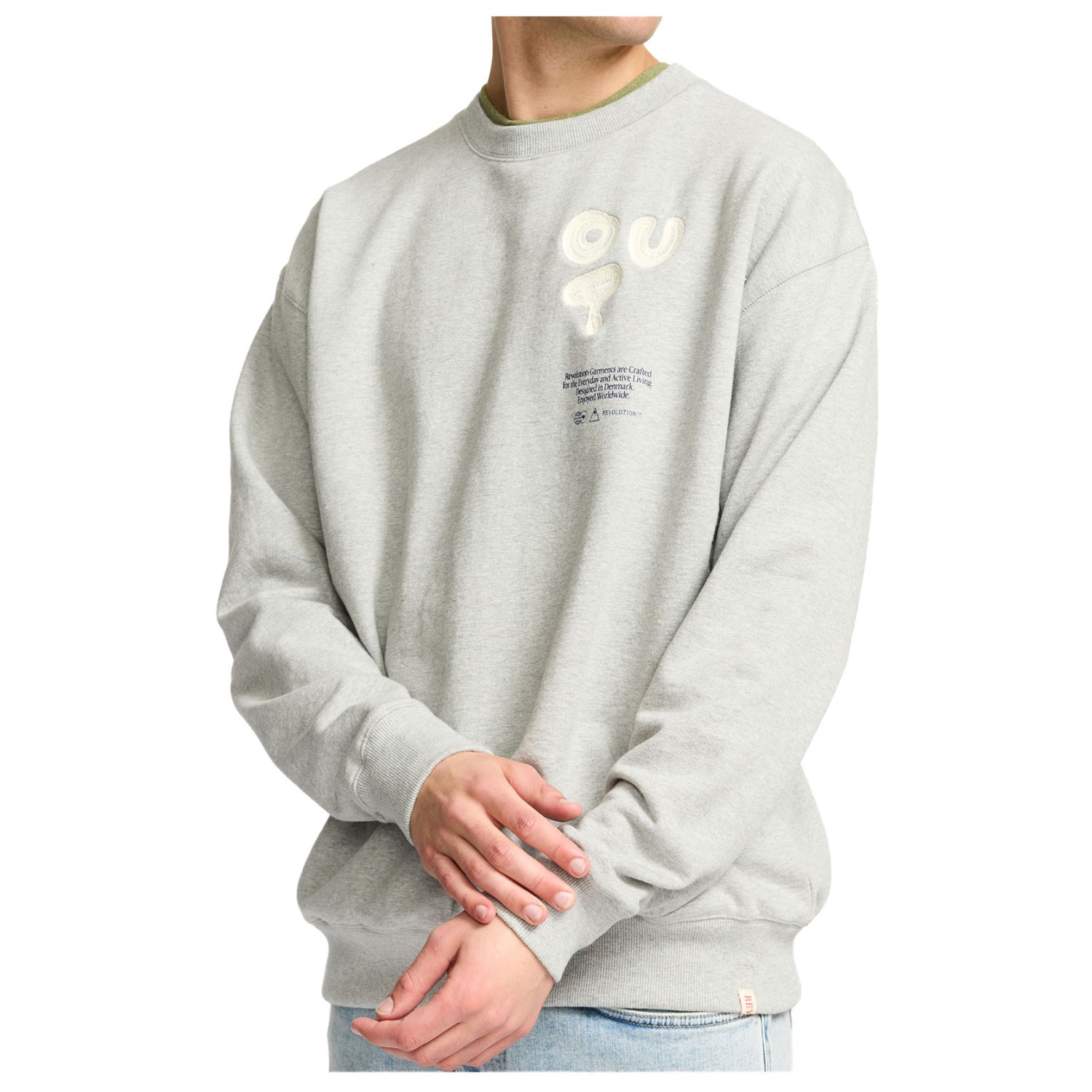 Revolution - Printed Crewneck Out - Pullover