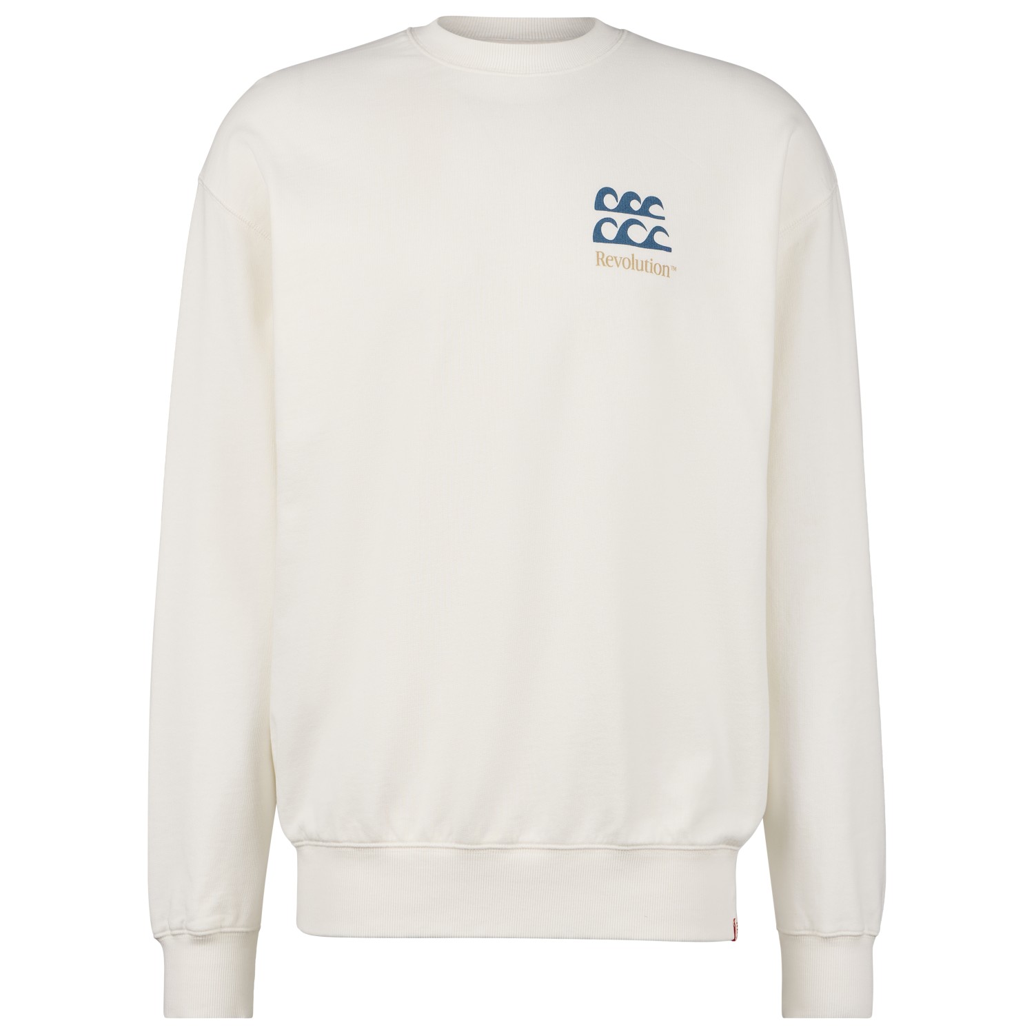 Revolution - Printed Crewneck Waves - Pullover