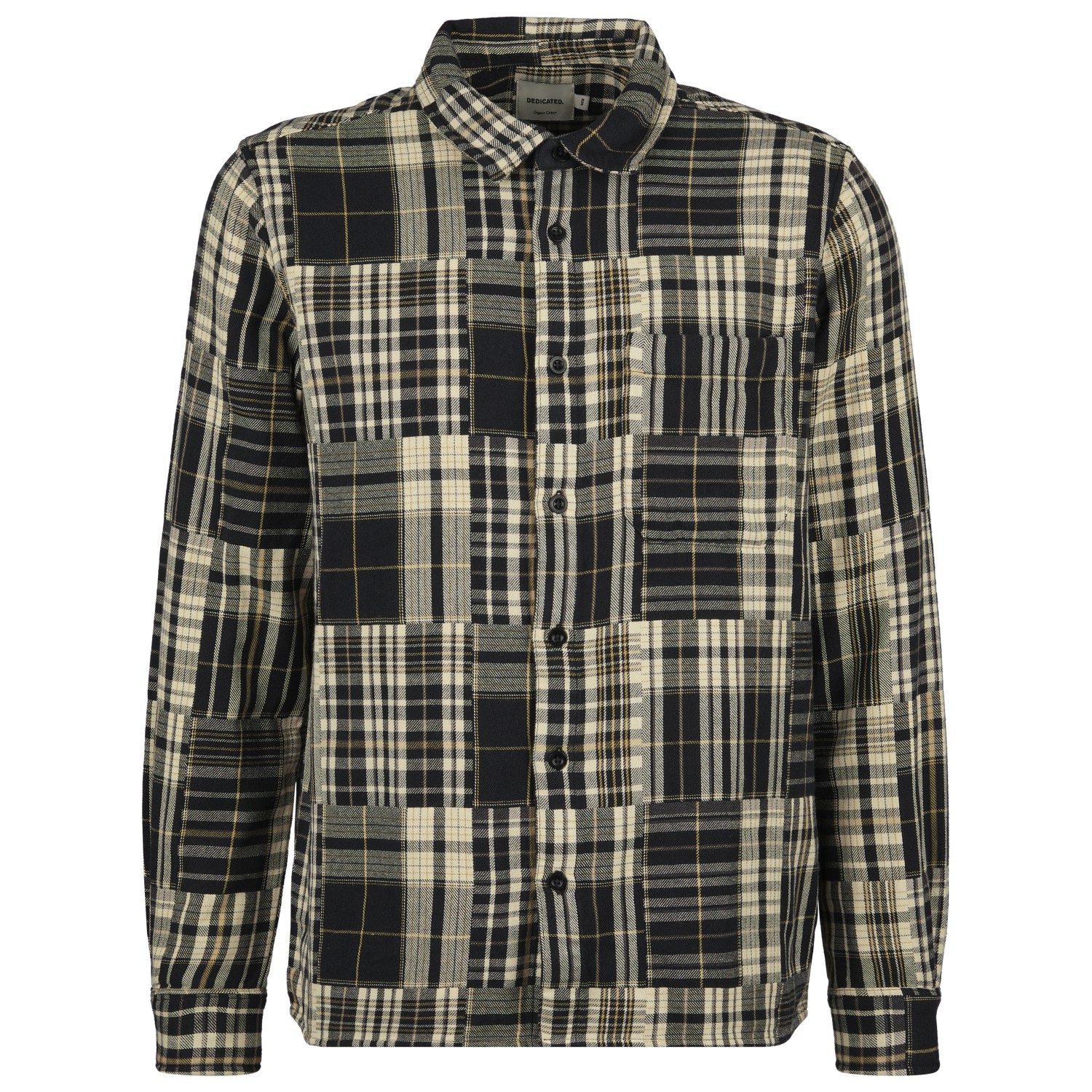DEDICATED - Shirt Rute Flannel Patchwork - Hemd DEDICATED - Shirt Rute Flannel Patchwork - Hemd