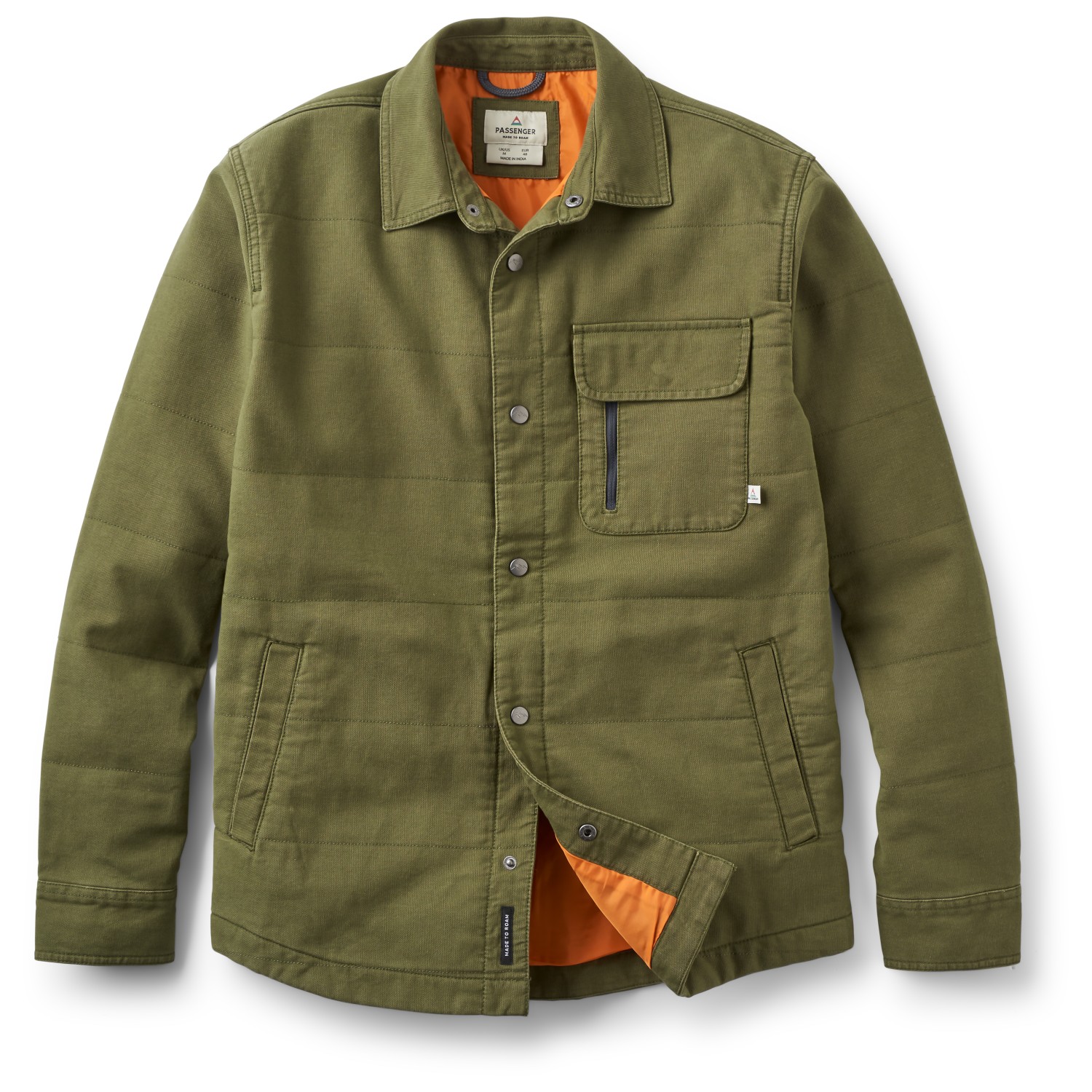 Passenger - Taranaki Canvas Quilted Overshirt - Hemd Passenger - Taranaki Canvas Quilted Overshirt - Hemd