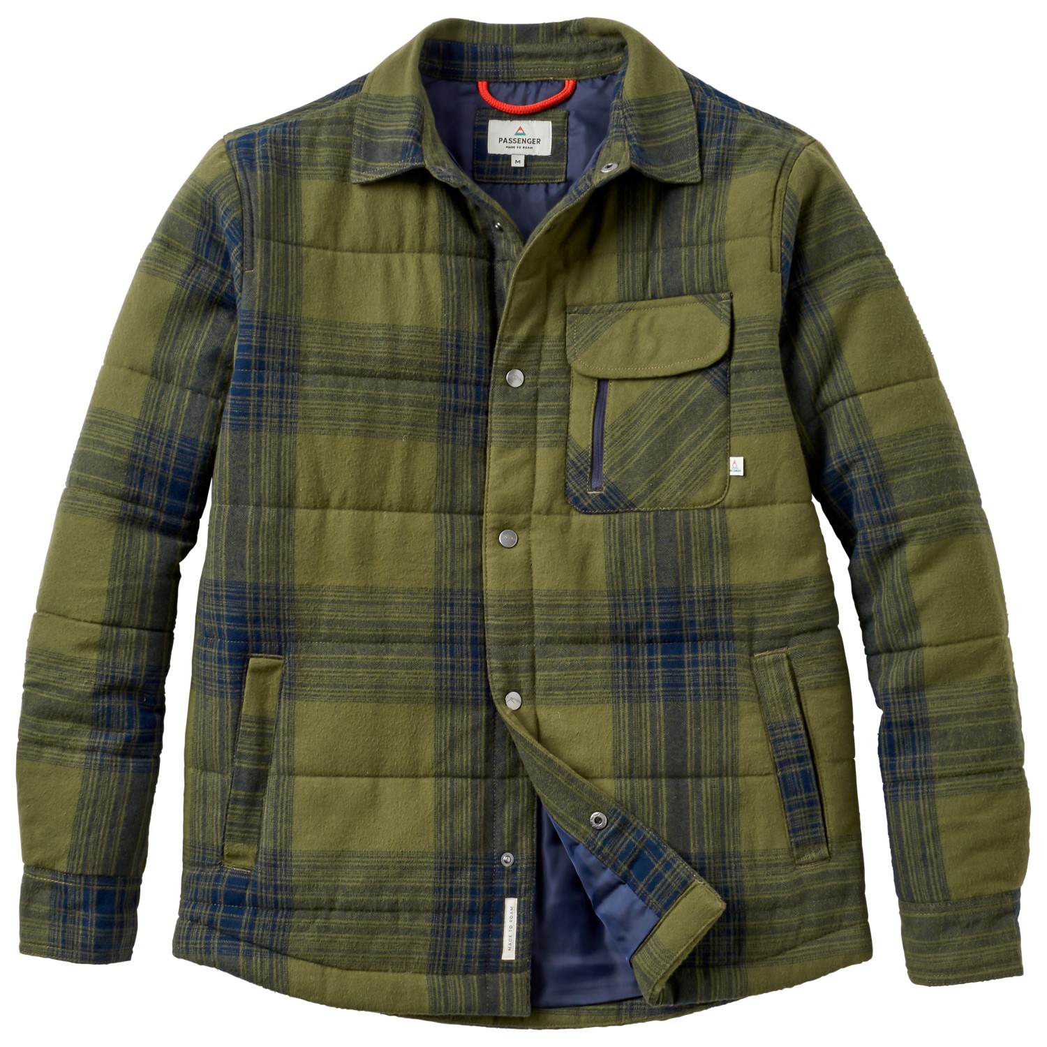 Passenger - Taranaki Quilted Overshirt - Freizeitjacke Passenger - Taranaki Quilted Overshirt - Freizeitjacke