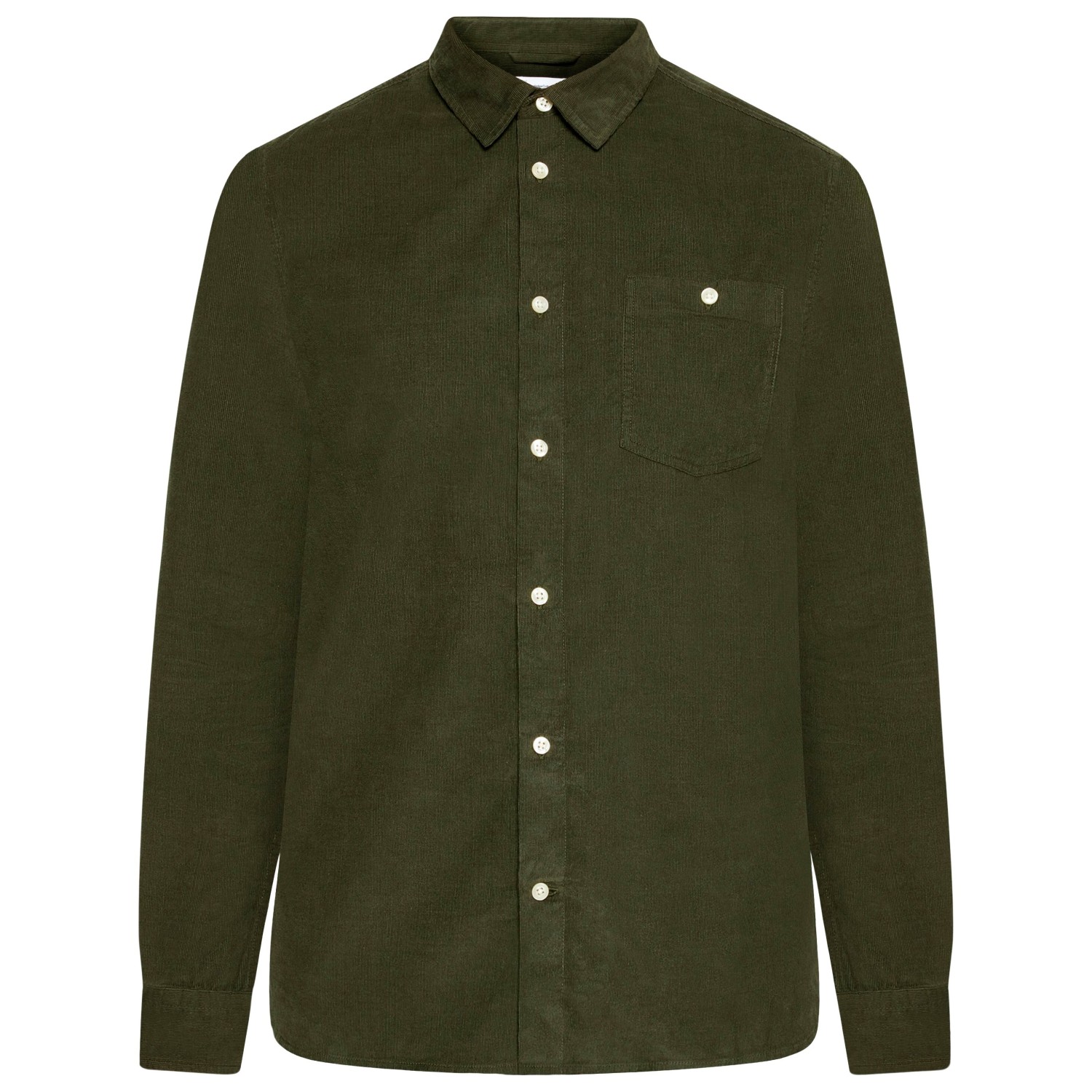 KnowledgeCotton Apparel - Regular 26-Wales Corduroy Shirt - Hemd