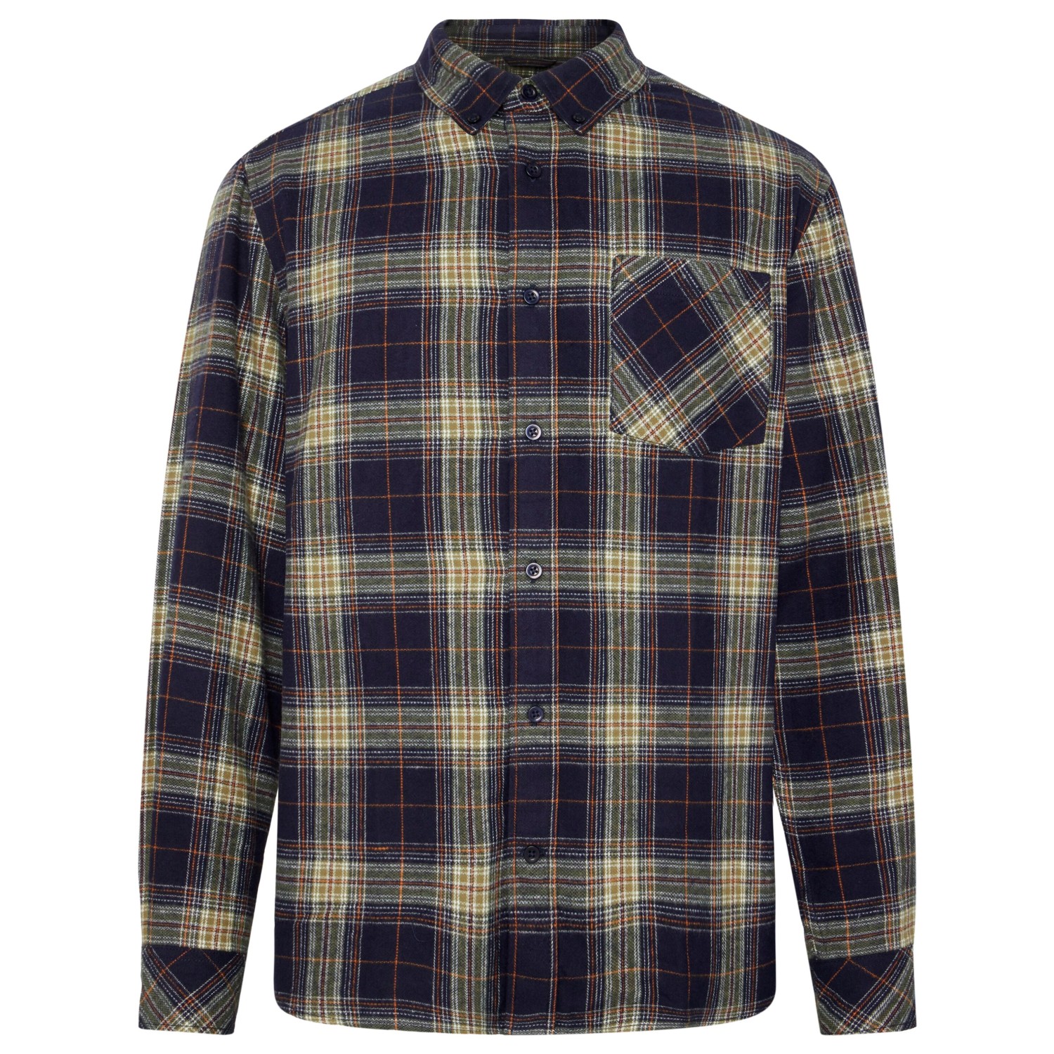 KnowledgeCotton Apparel - Regular Fit Checkered Shirt - Hemd