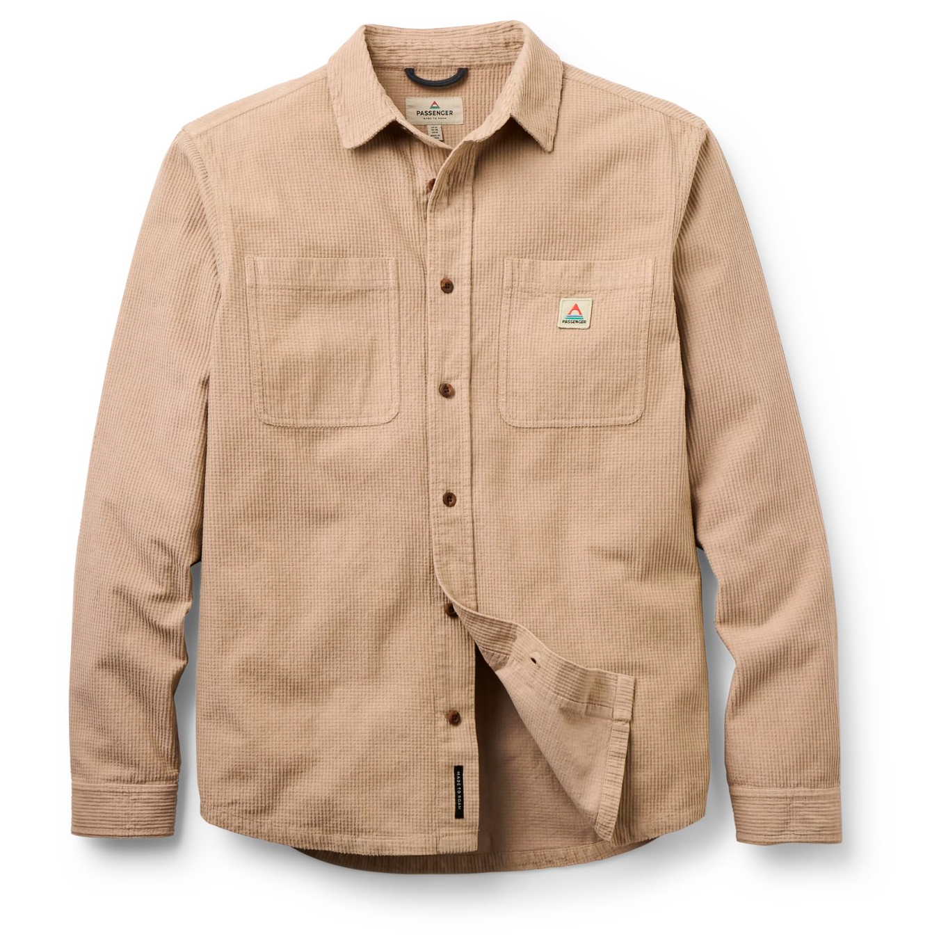 Passenger - Backcountry Grid Cord Shirt - Hemd
