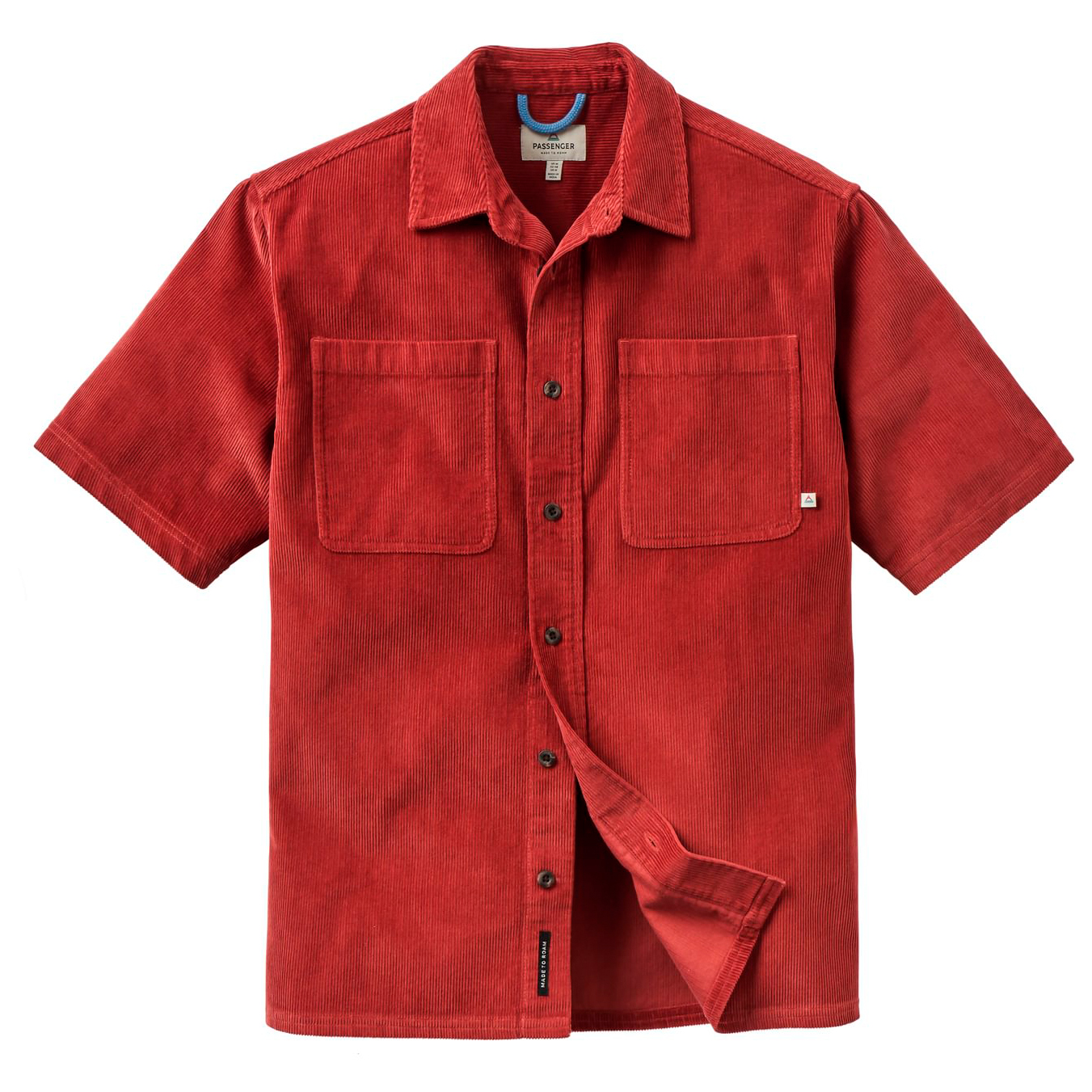 Passenger - Backcountry S/S Cord Shirt - Hemd