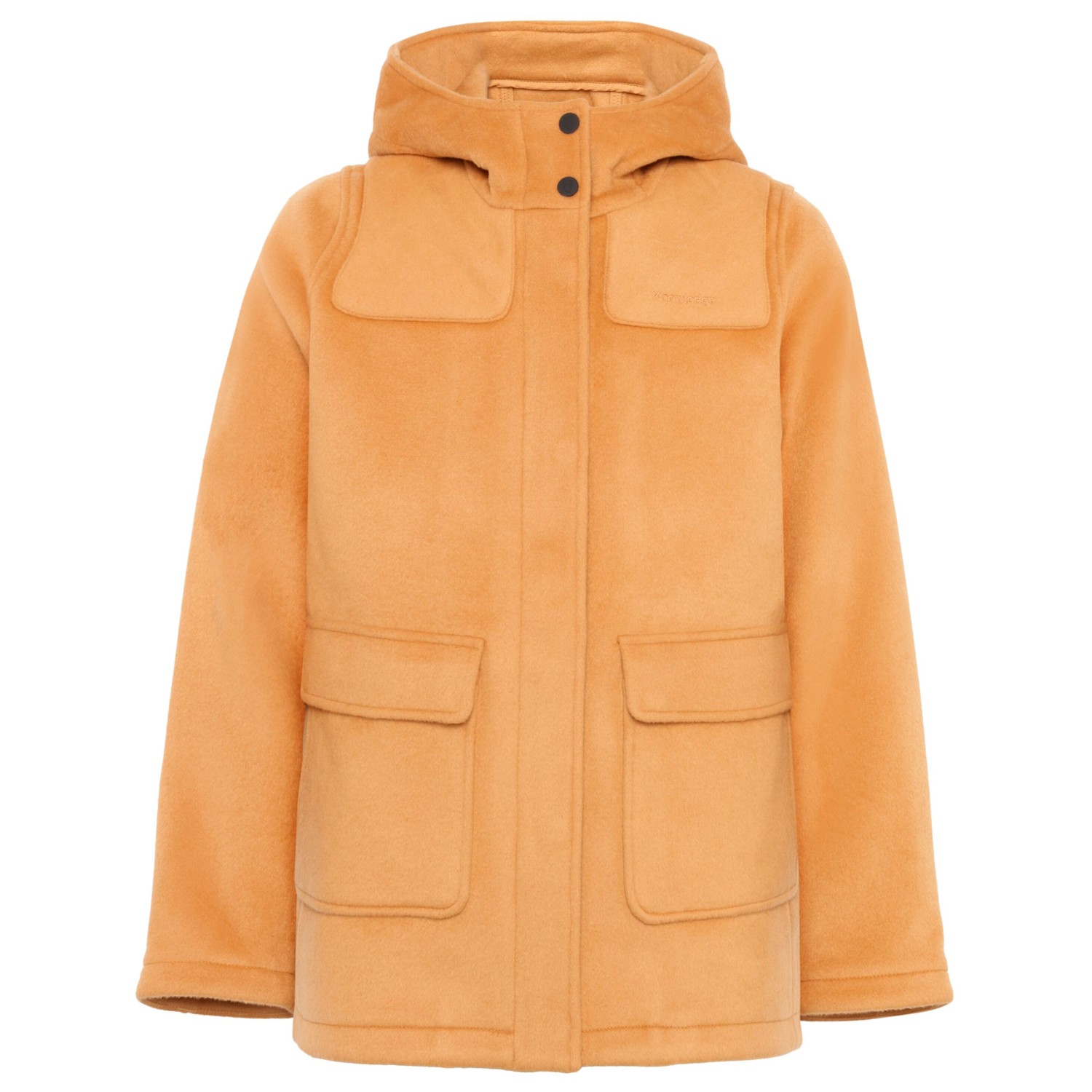 KnowledgeCotton Apparel - Women's Felted Wool Duffle Coat - Parka KnowledgeCotton Apparel - Women's Felted Wool Duffle Coat - Parka