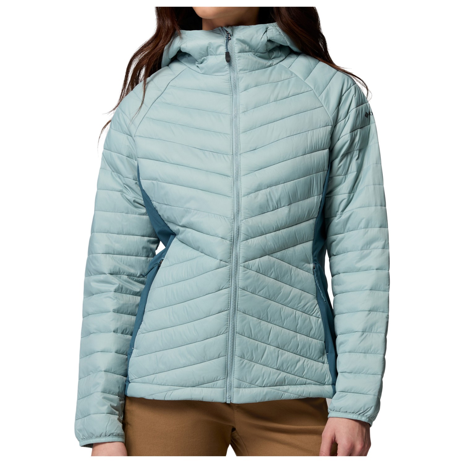 Columbia - Women's Powder Pass III Hybrid Hooded Jacket - Kunstfaserjacke