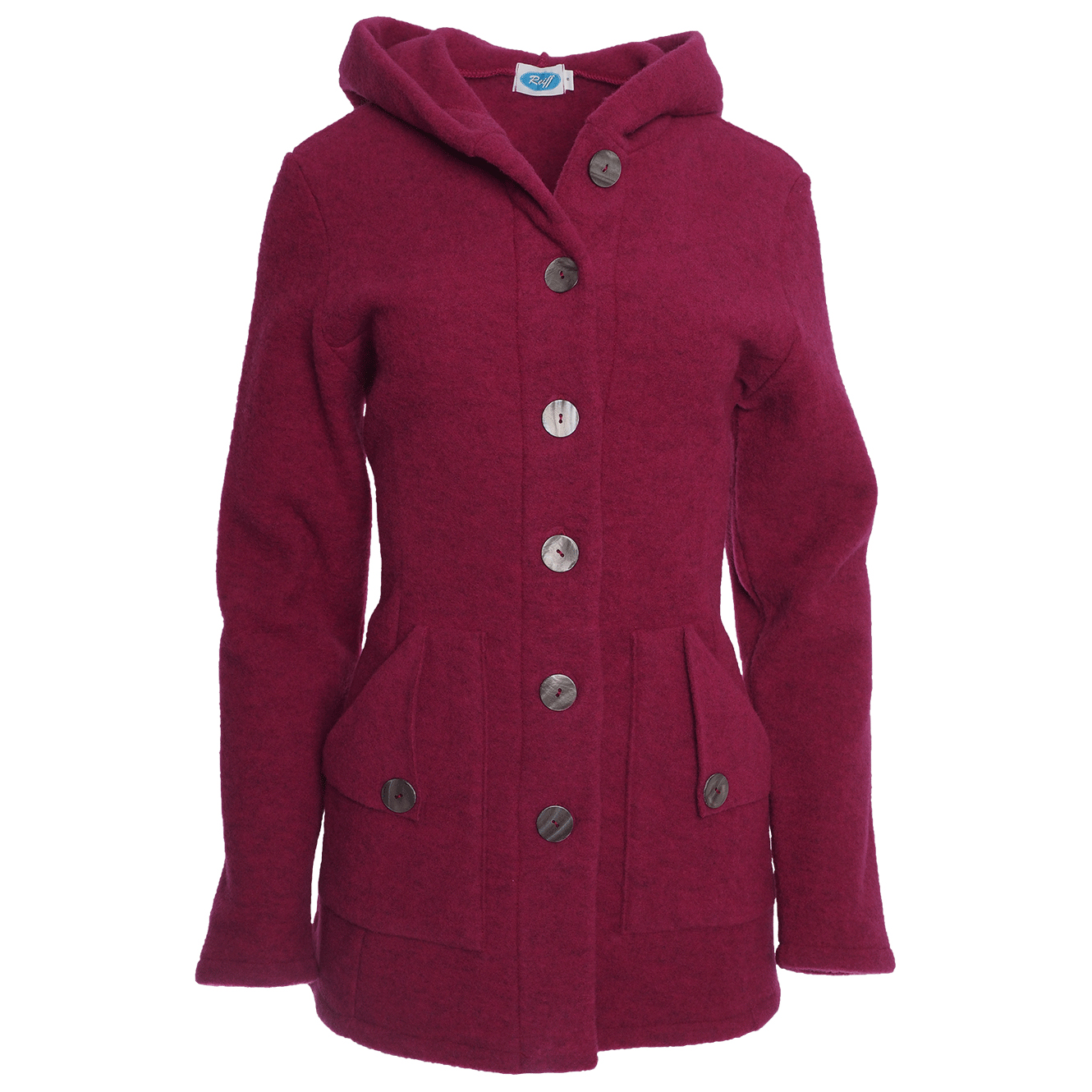 Reiff - Women's Wollfleecekapuzenjackee Mona - Merinojacke